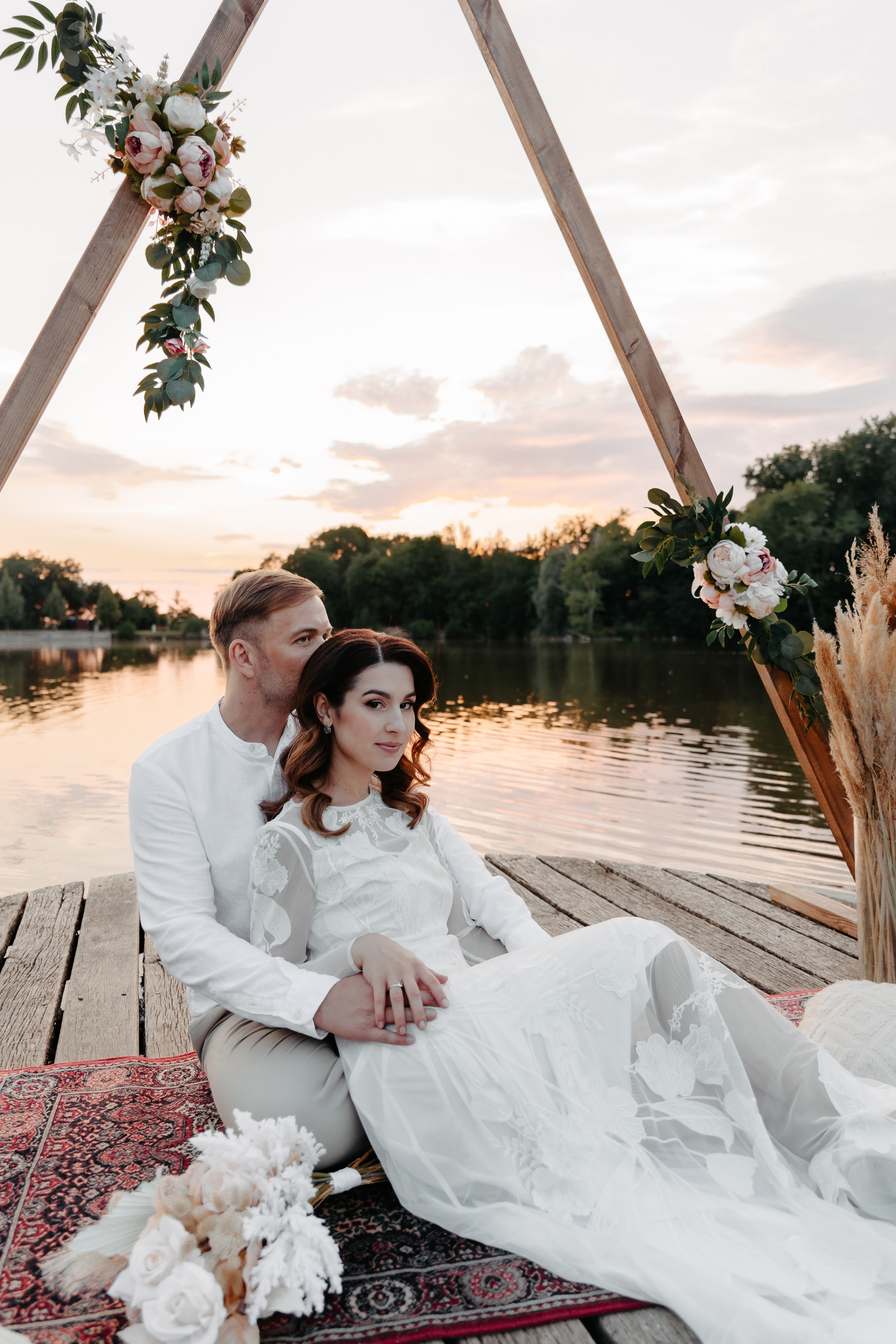 Elopement by the lake