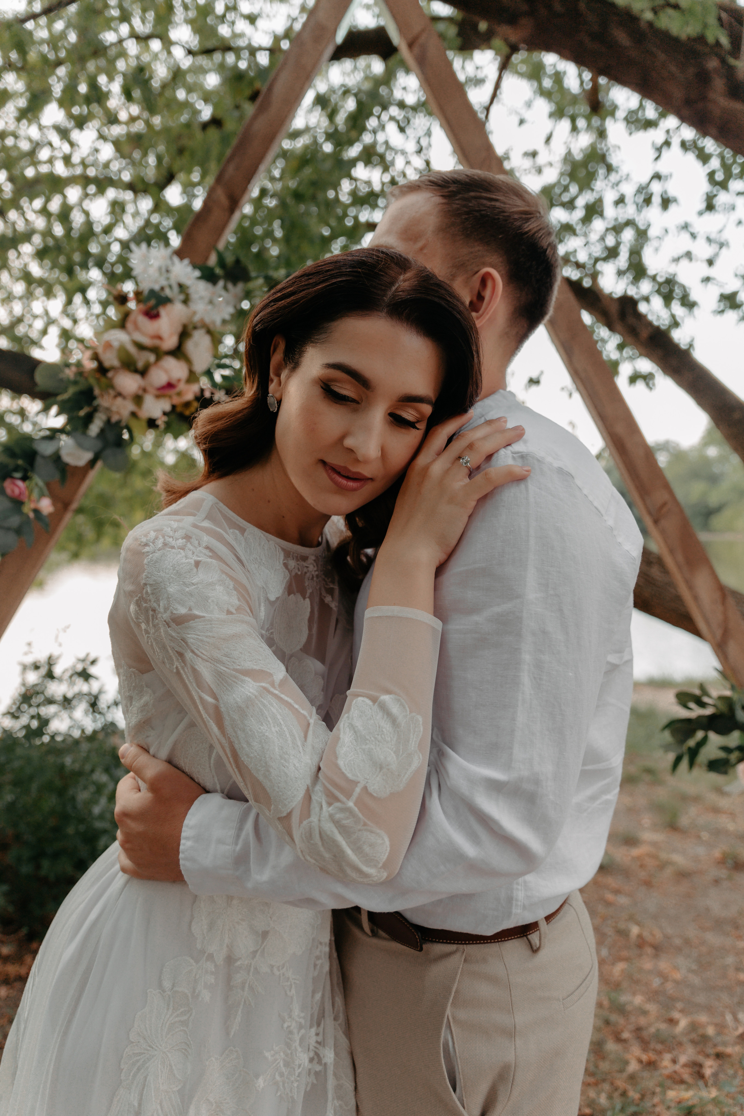 Elopement by the lake