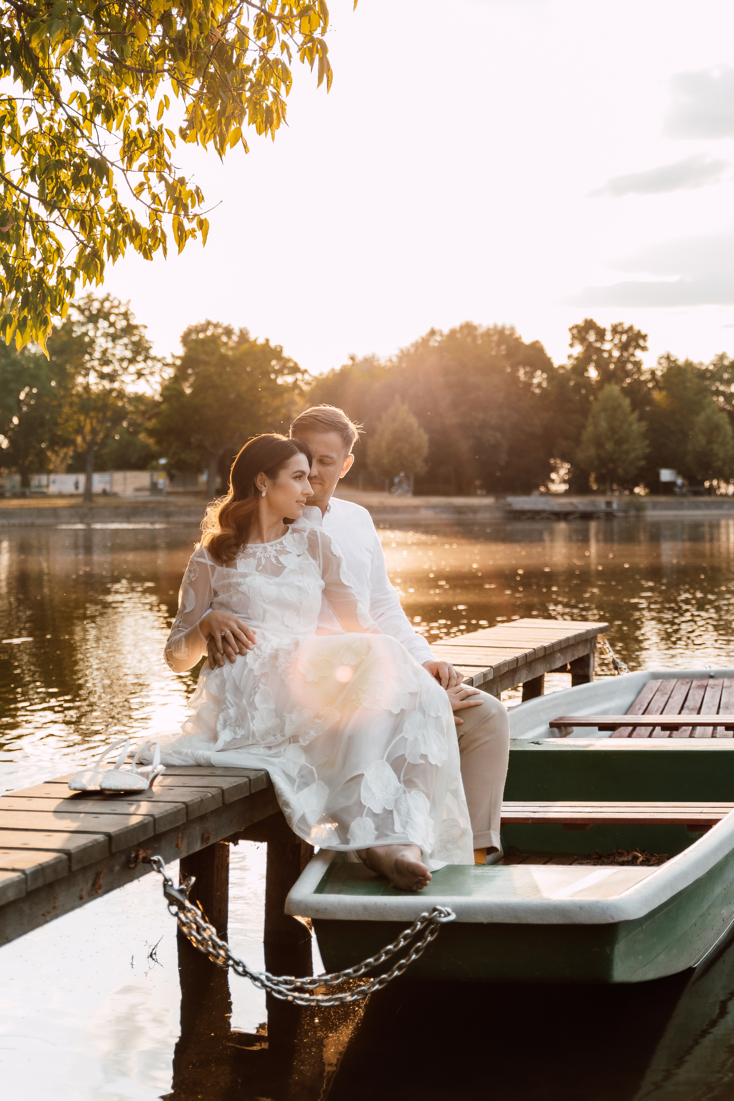 Elopement by the lake