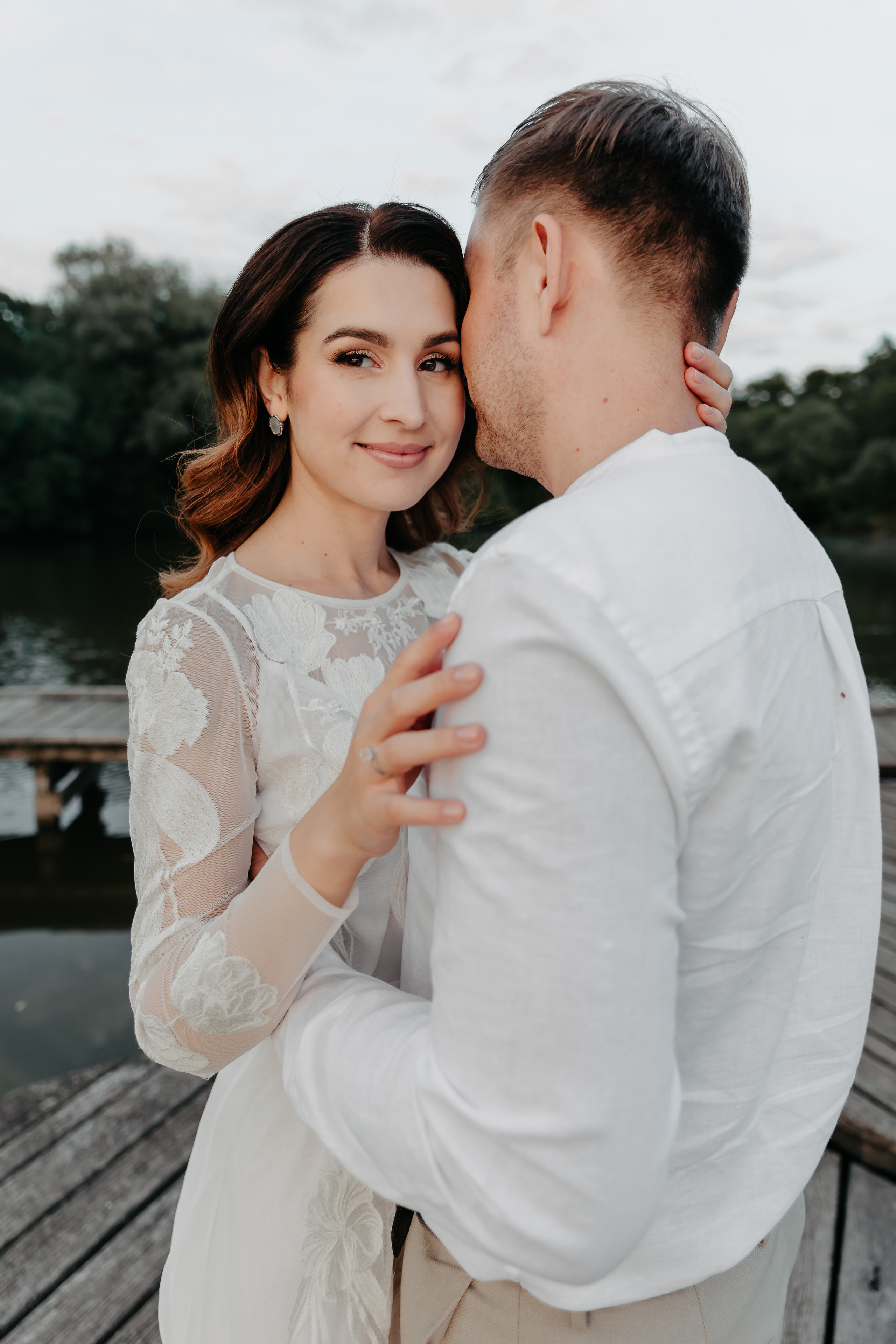 Elopement by the lake