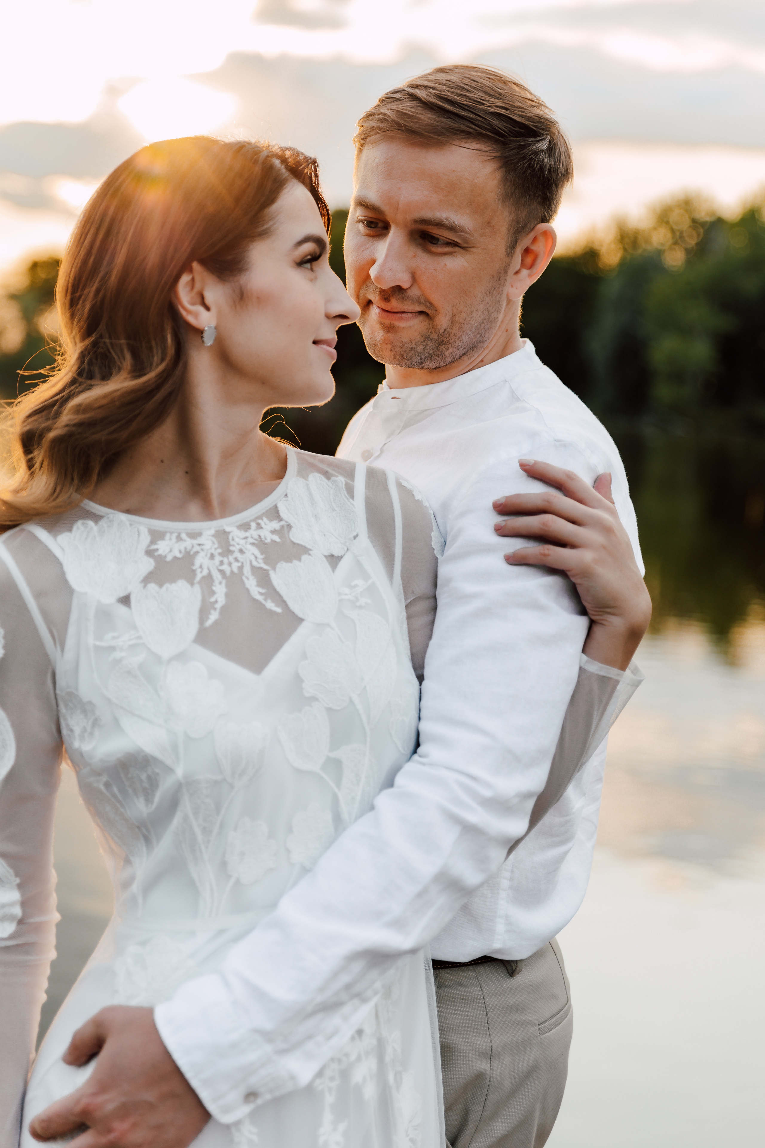 Elopement by the lake