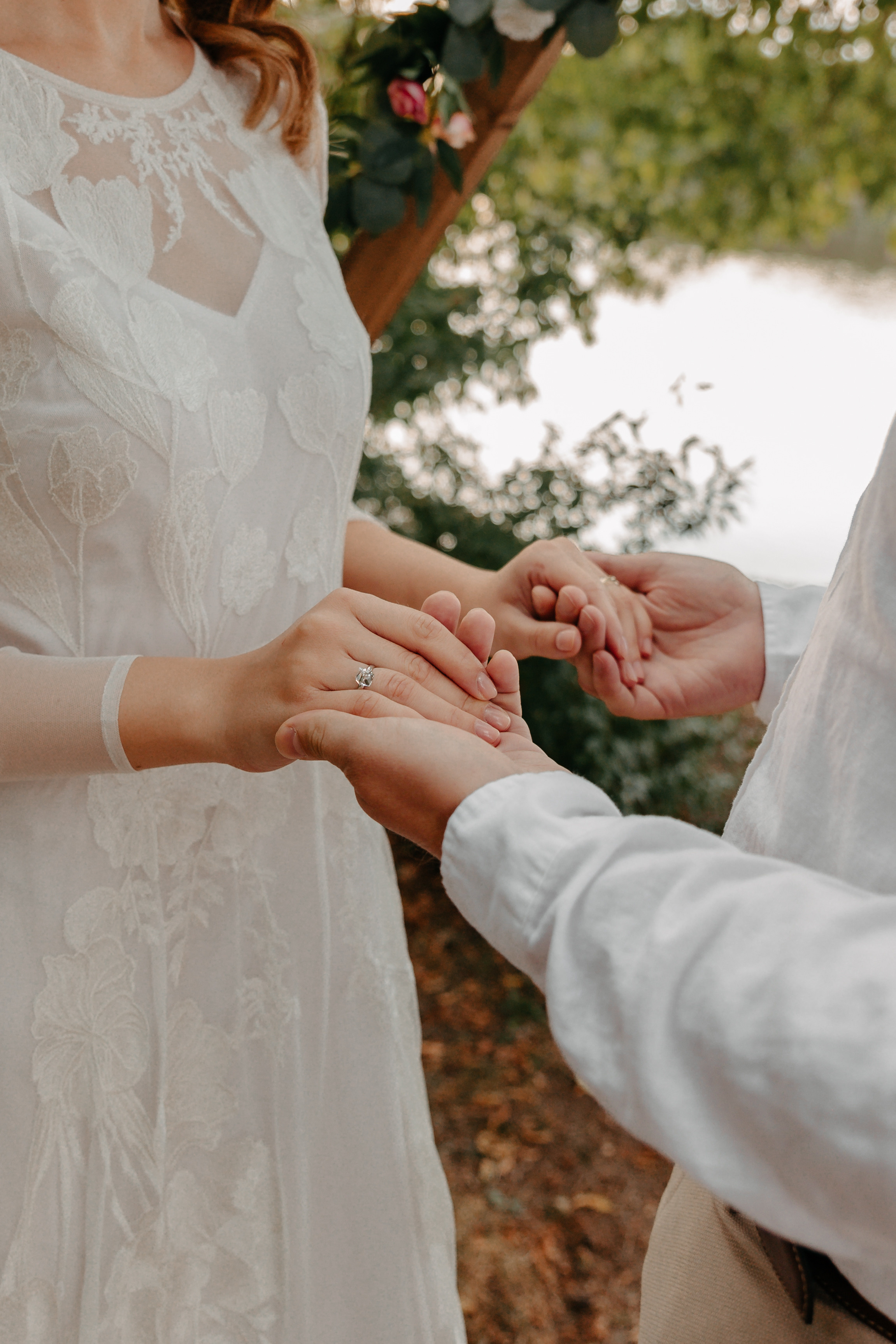 Elopement by the lake