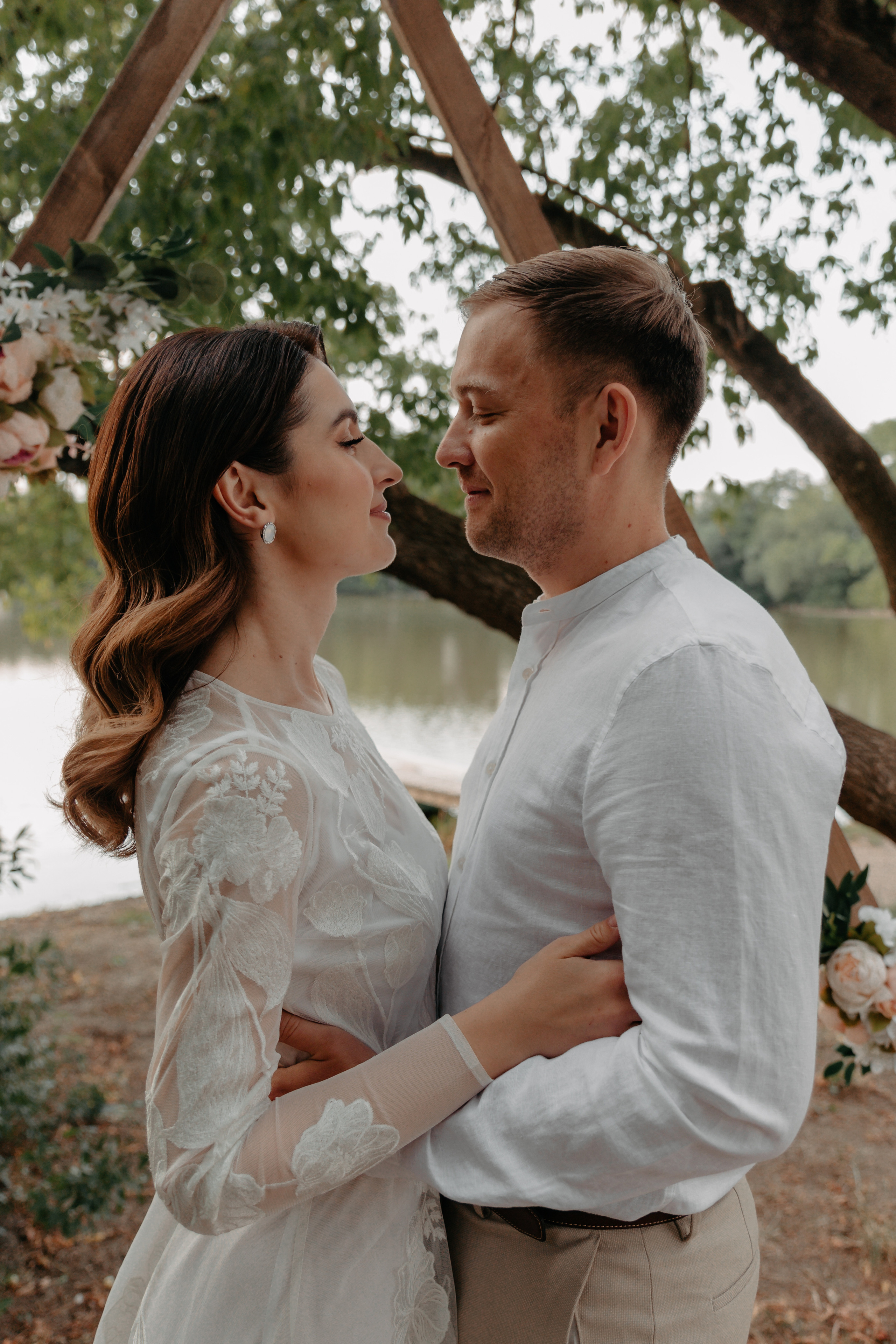 Elopement by the lake