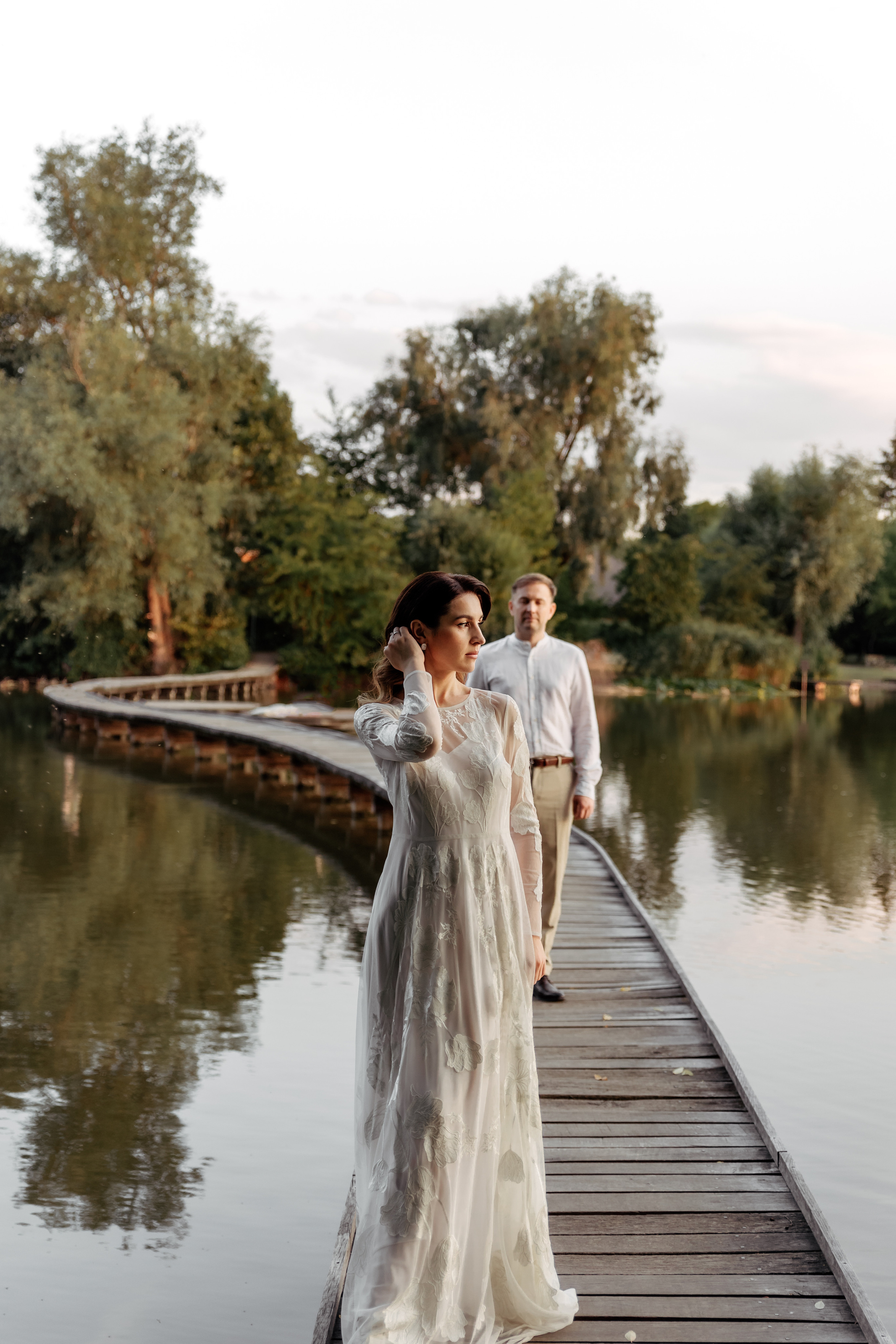 Elopement by the lake