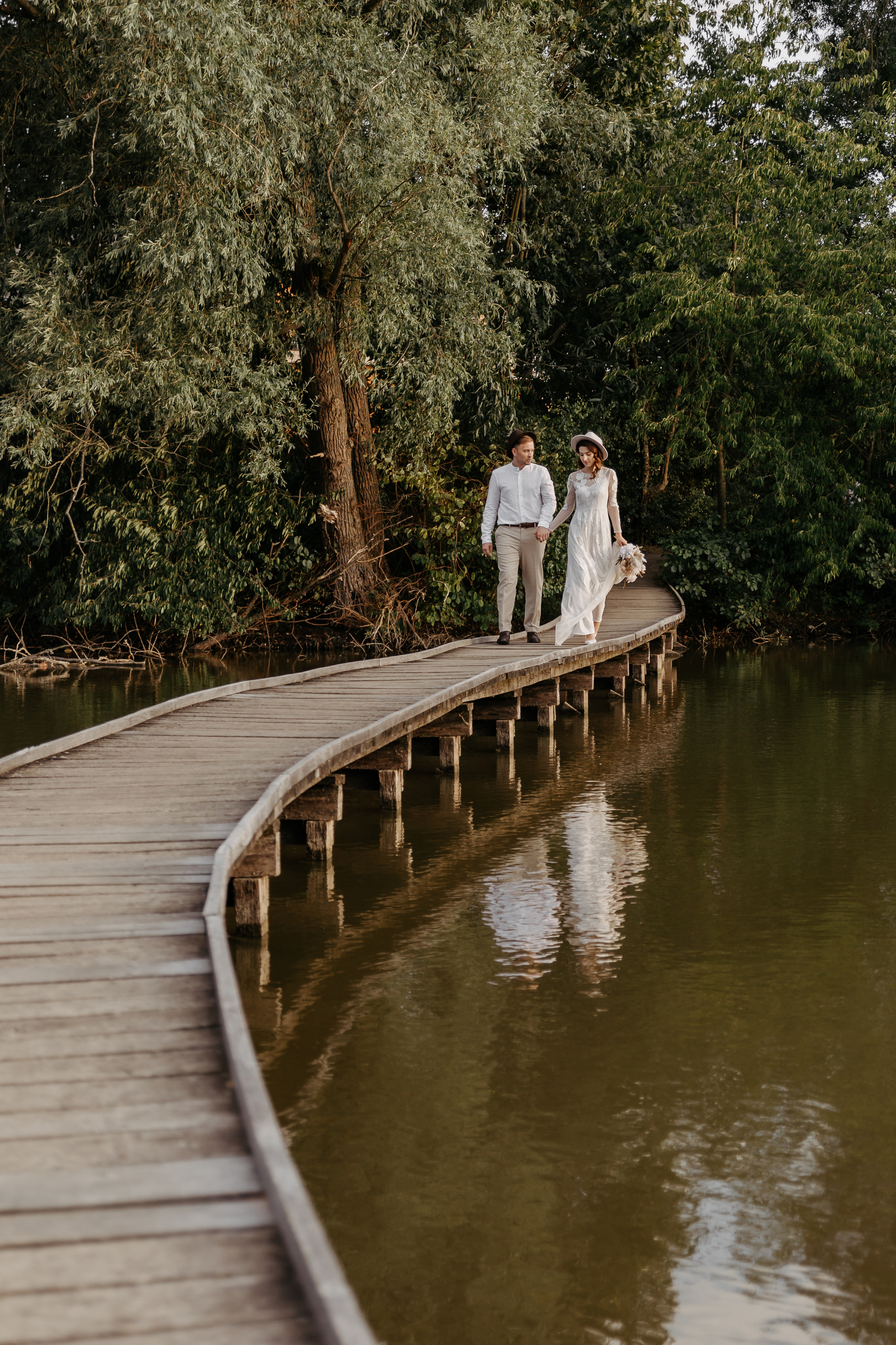 Elopement by the lake