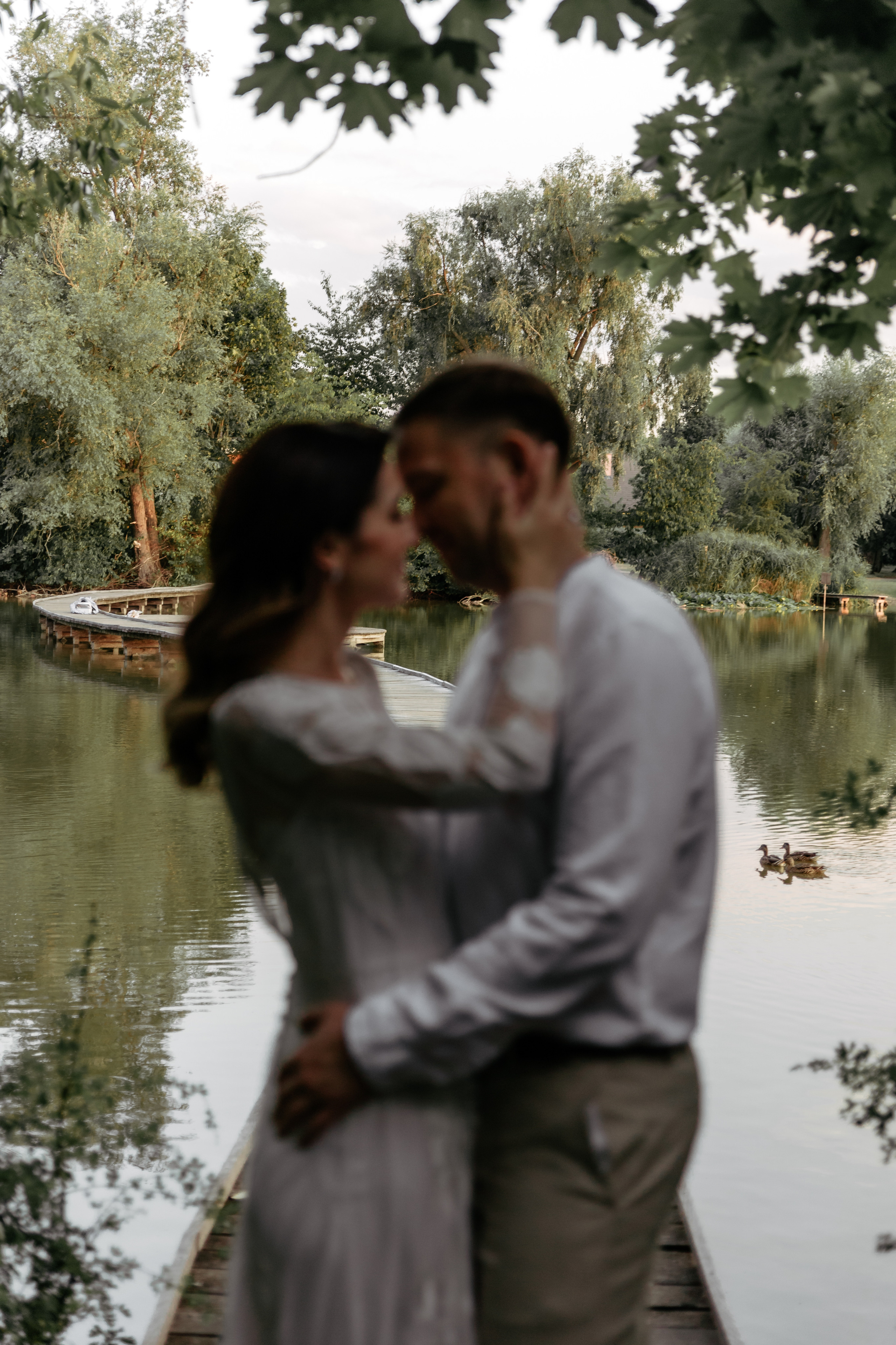 Elopement by the lake