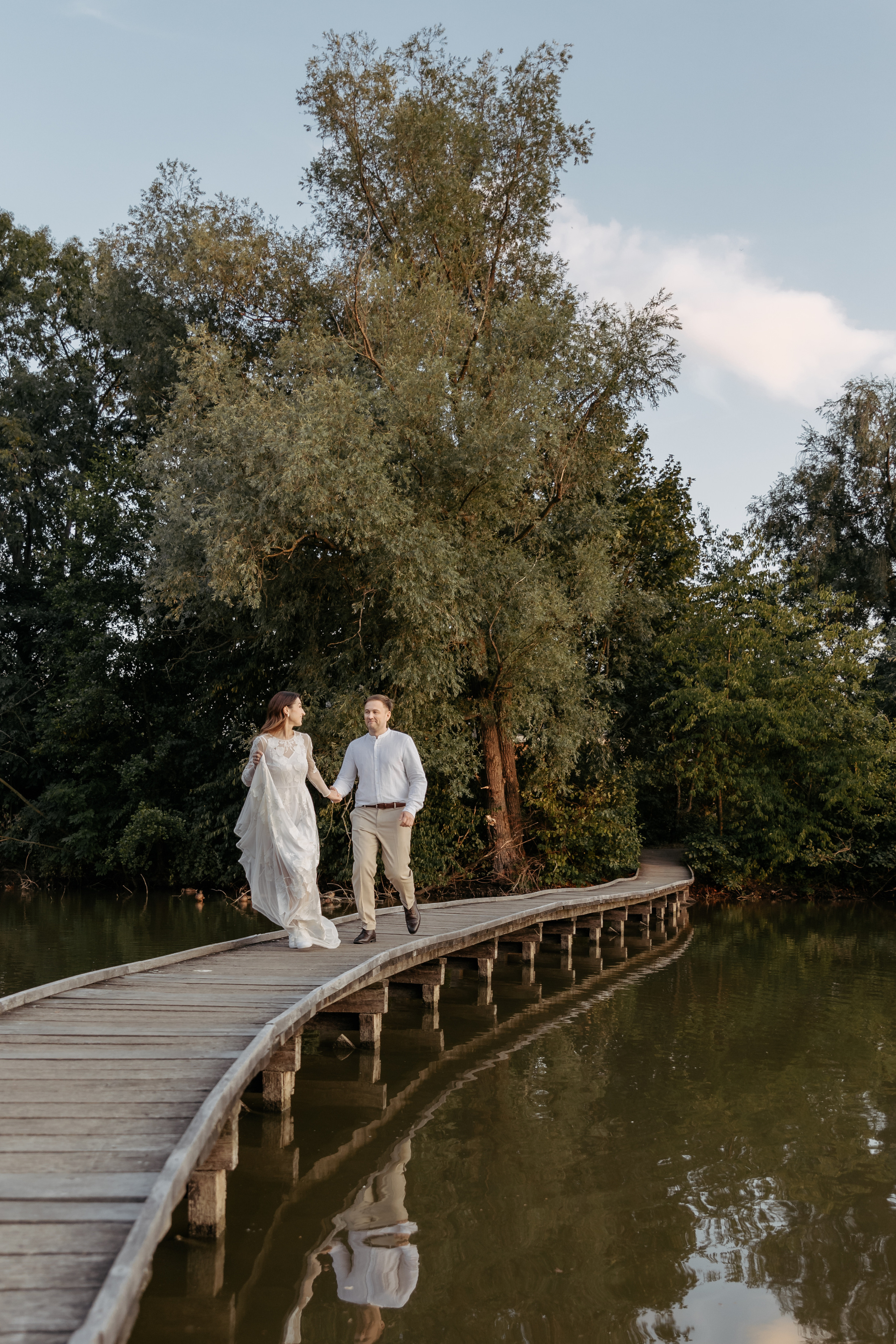 Elopement by the lake