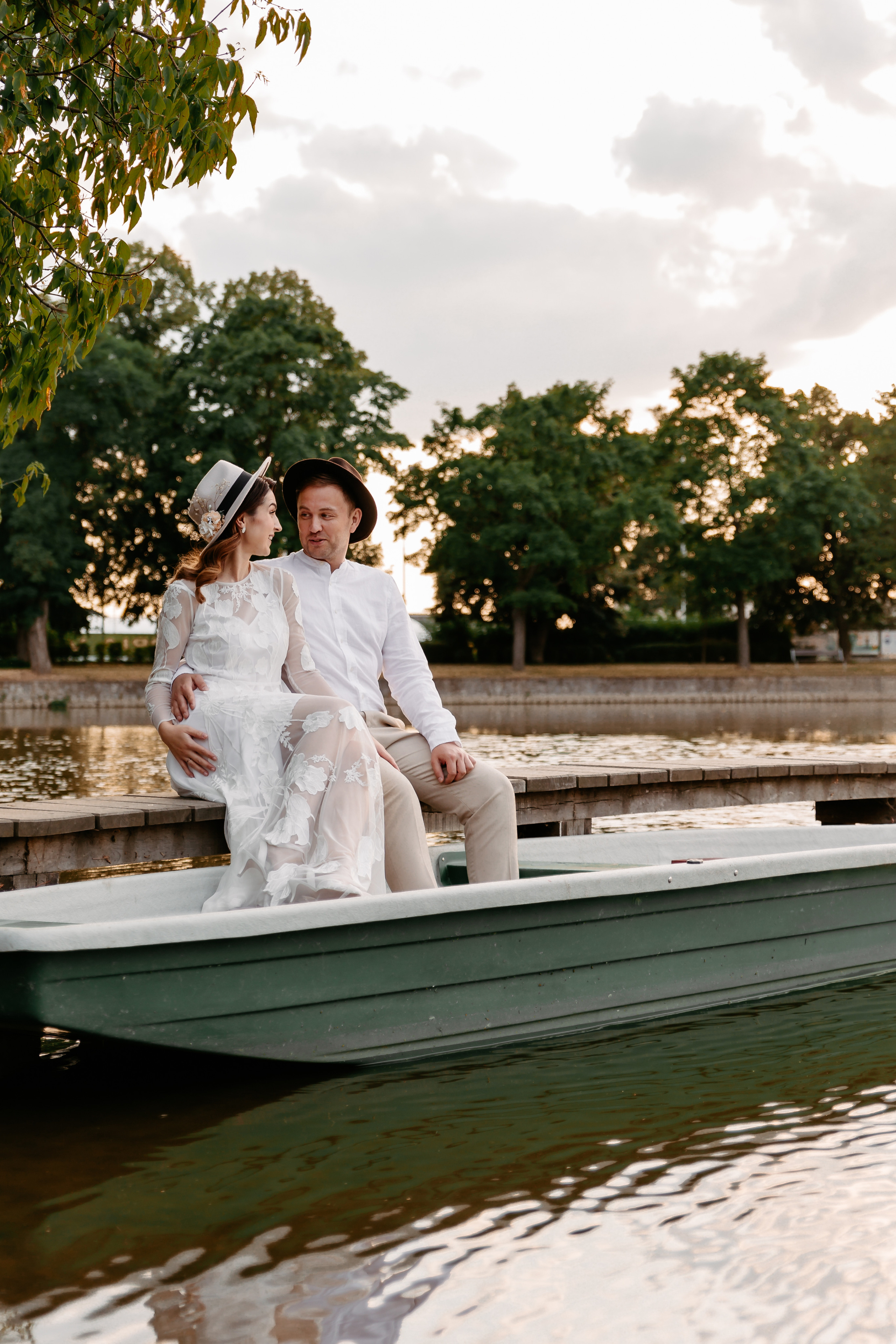 Elopement by the lake