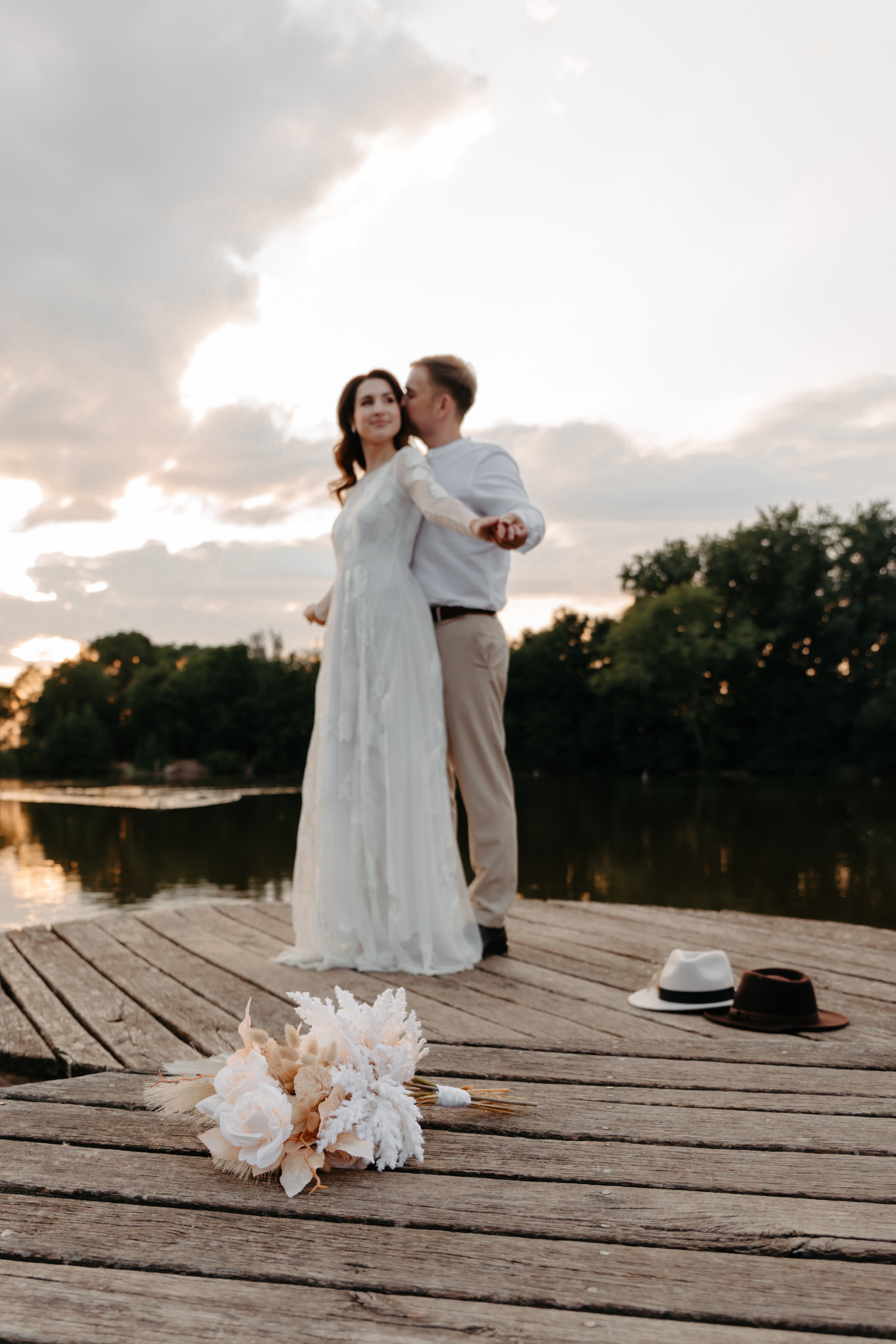 Elopement by the lake