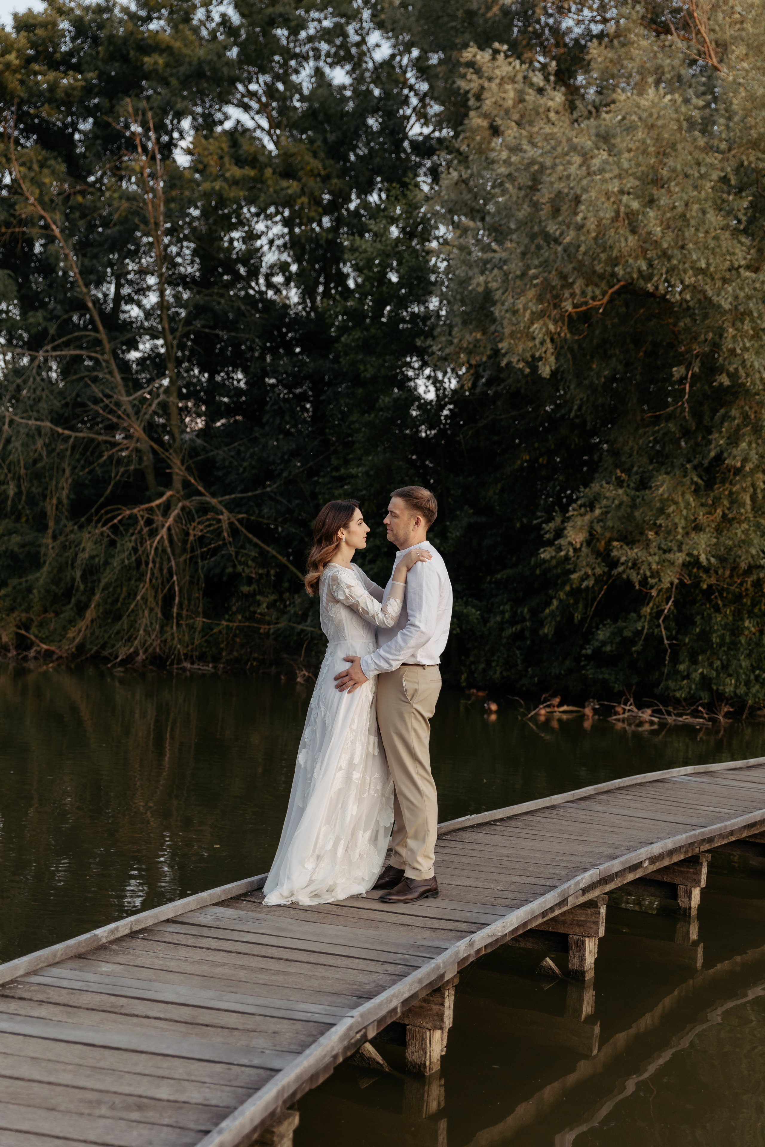 Elopement by the lake