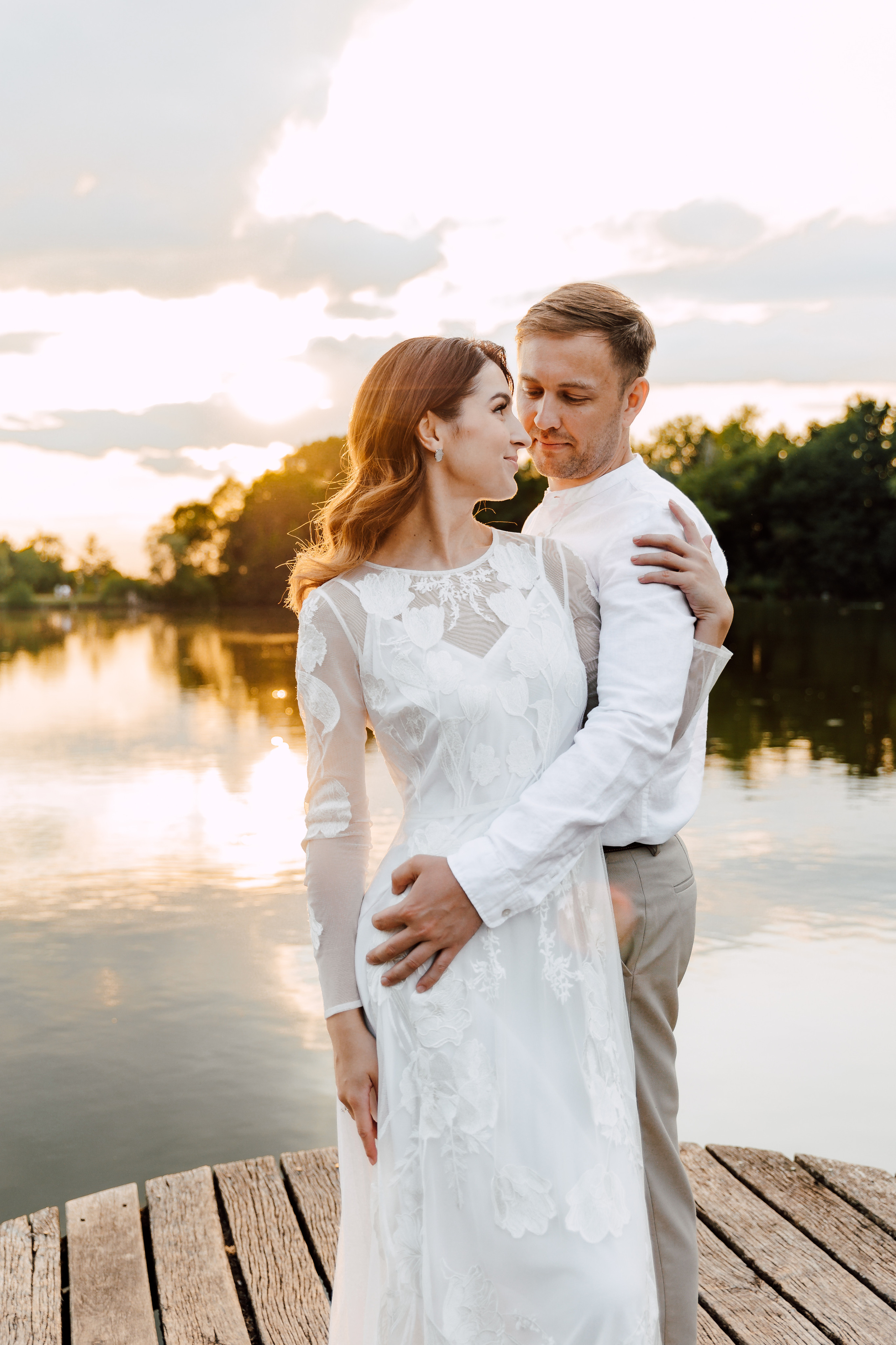 Elopement by the lake