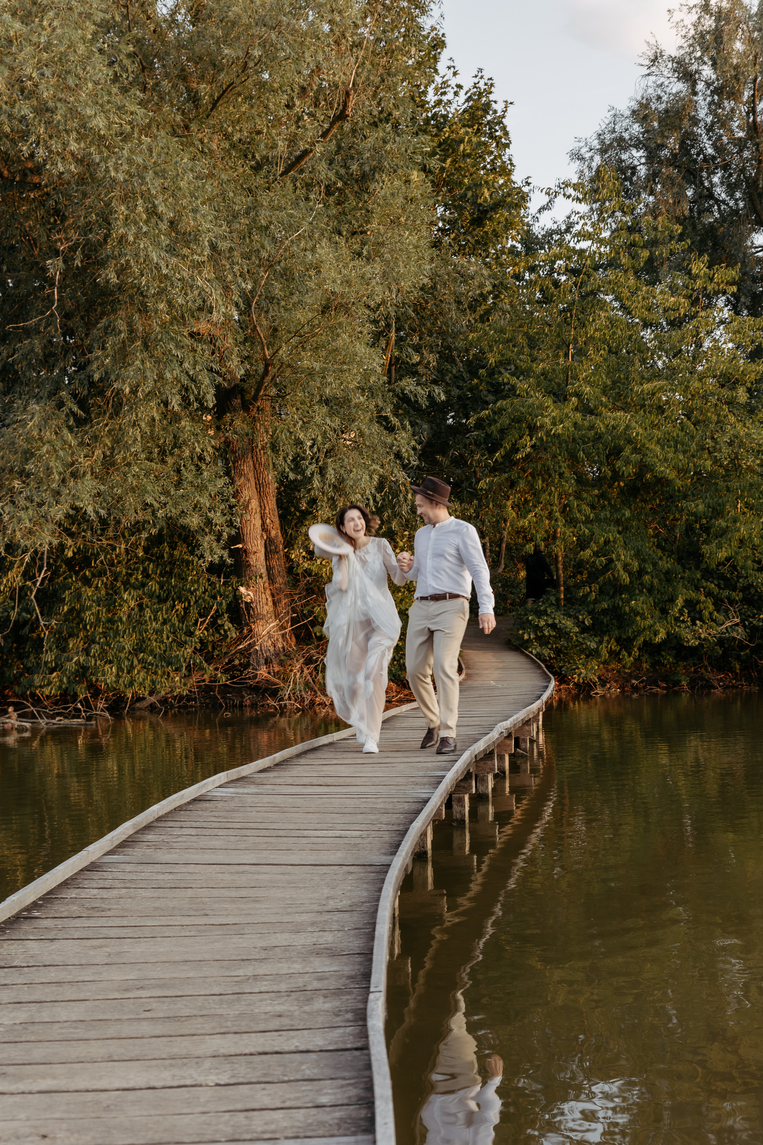 Elopement by the lake