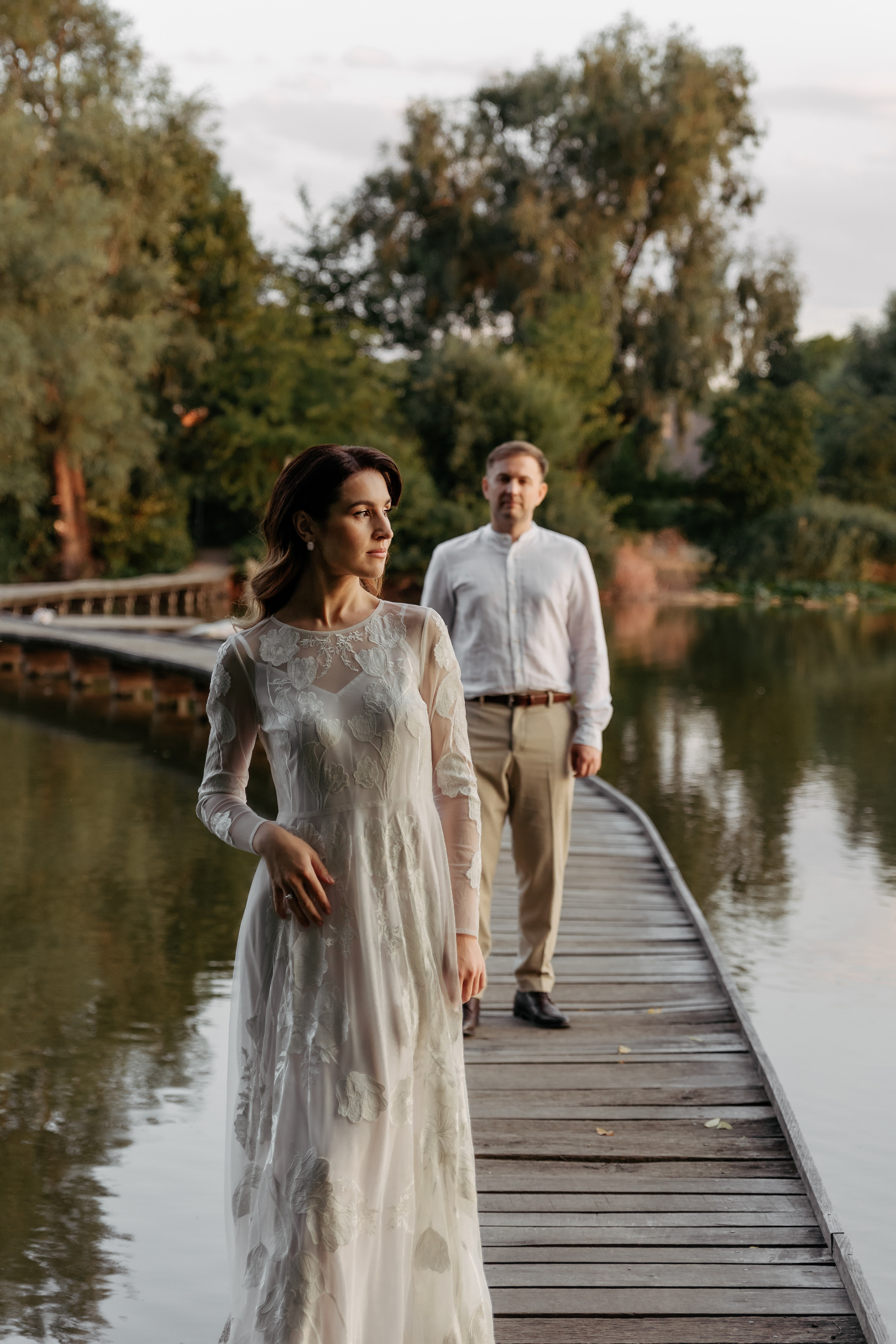 Elopement by the lake