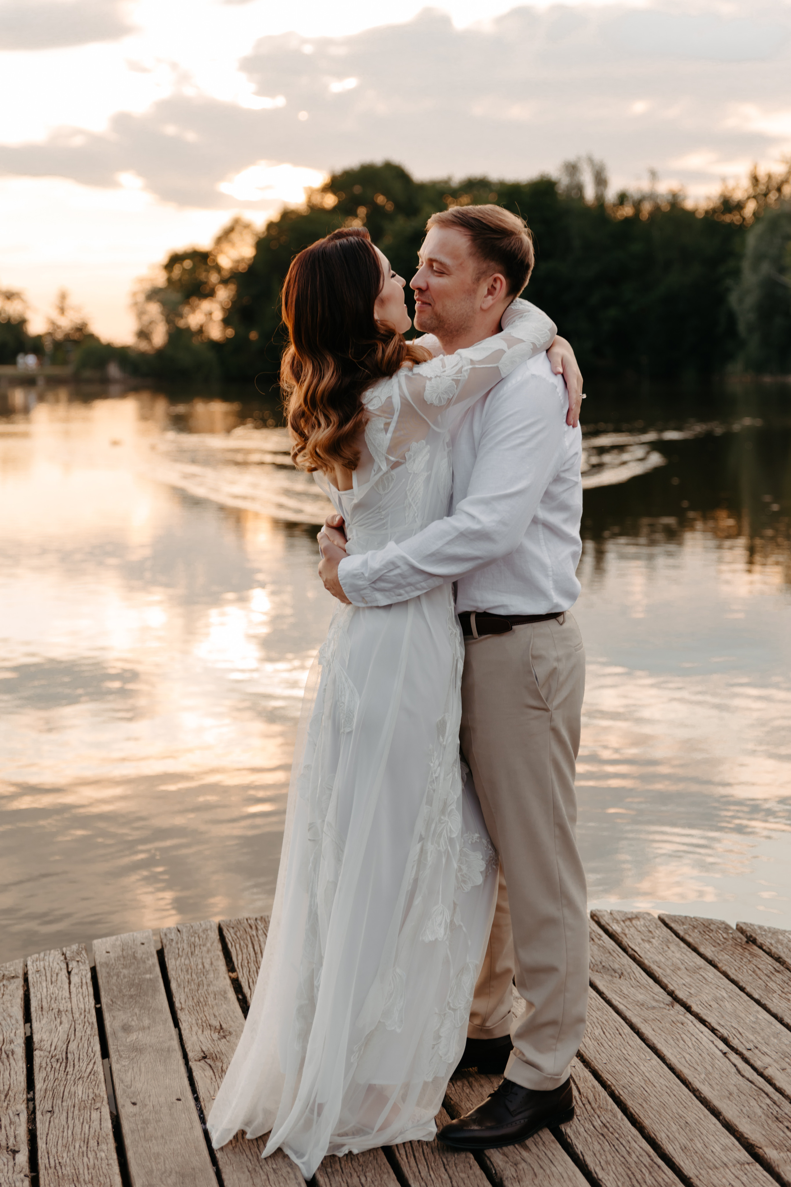 Elopement by the lake