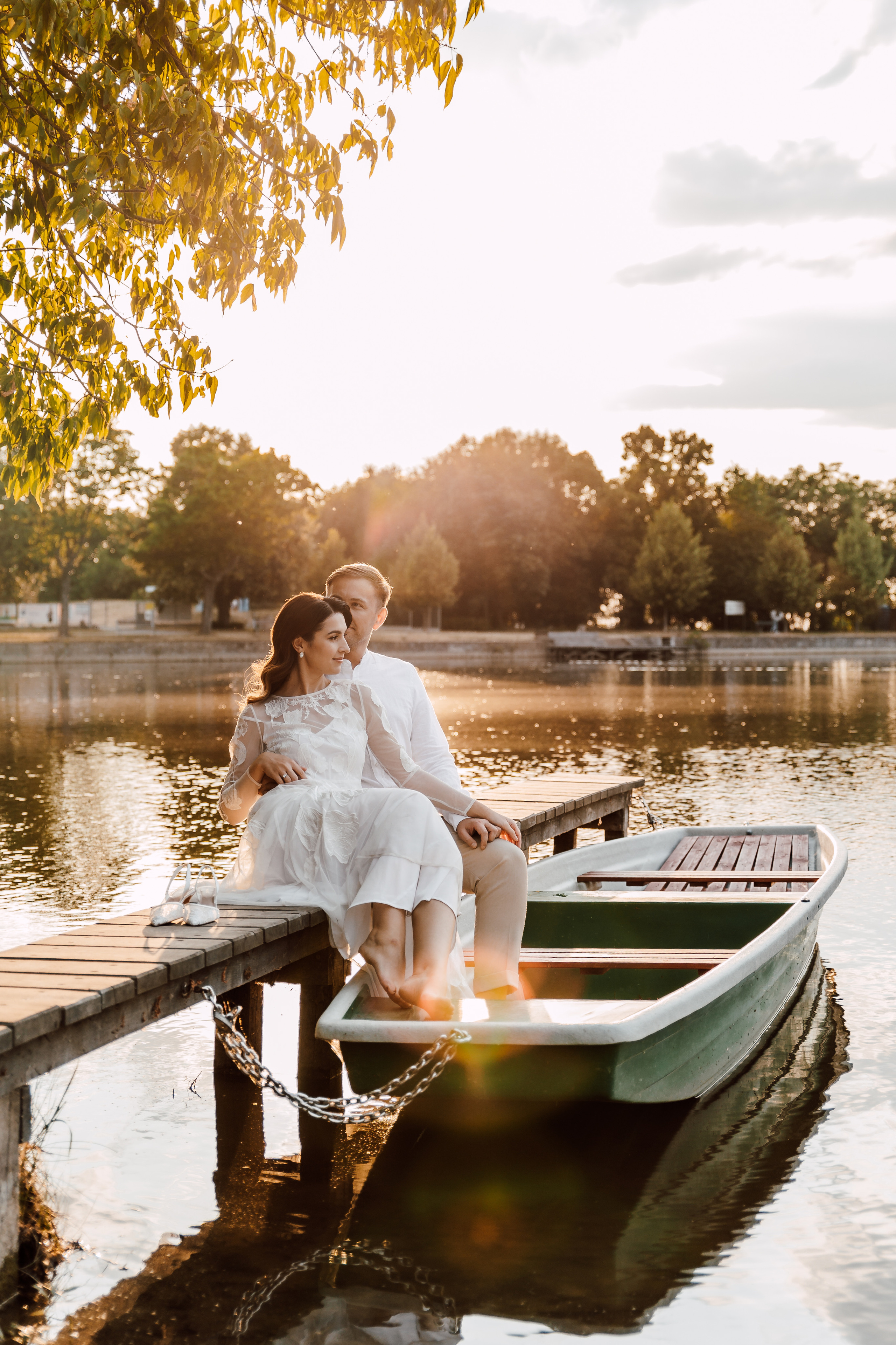 Elopement by the lake