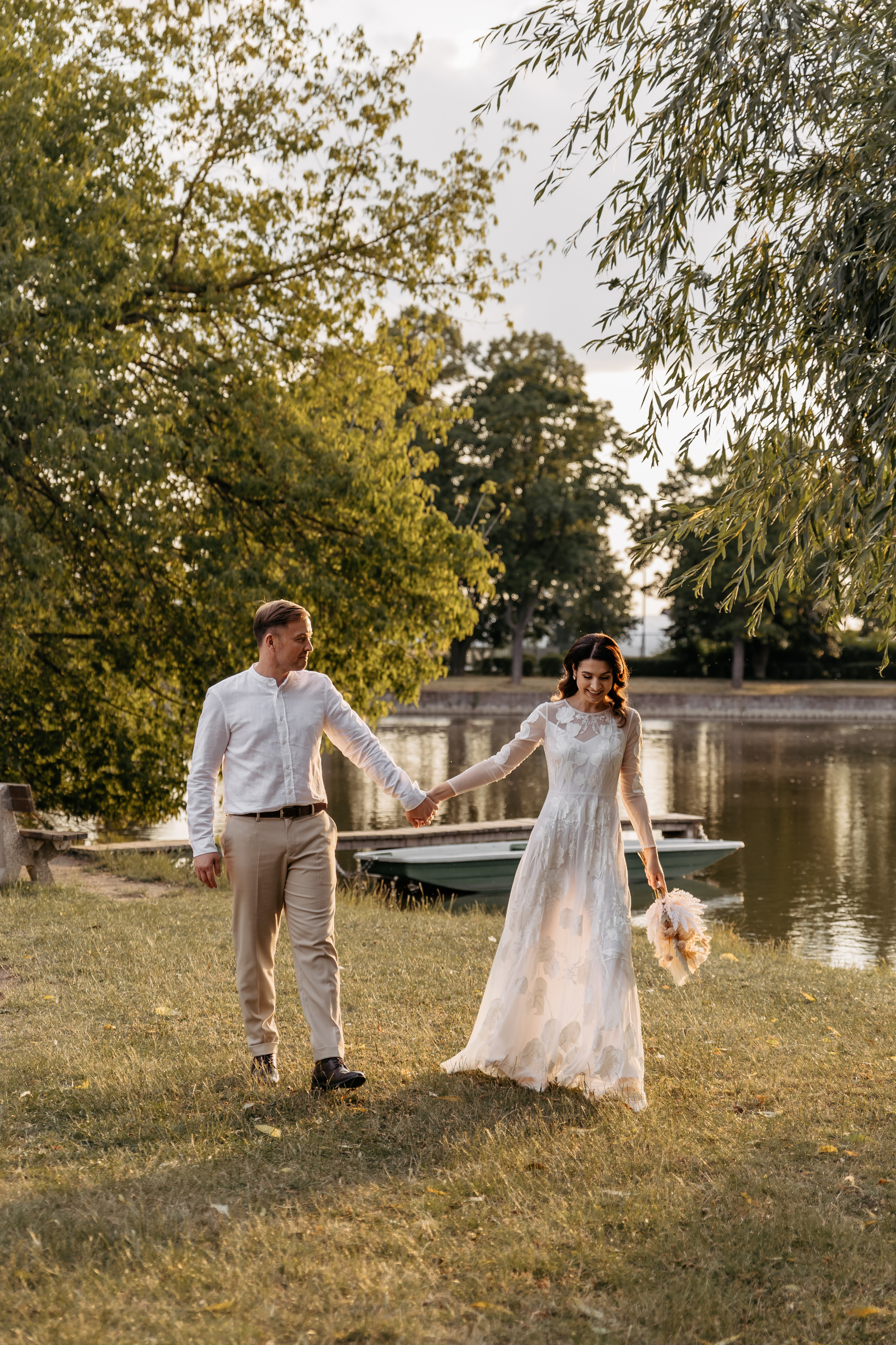 Elopement by the lake