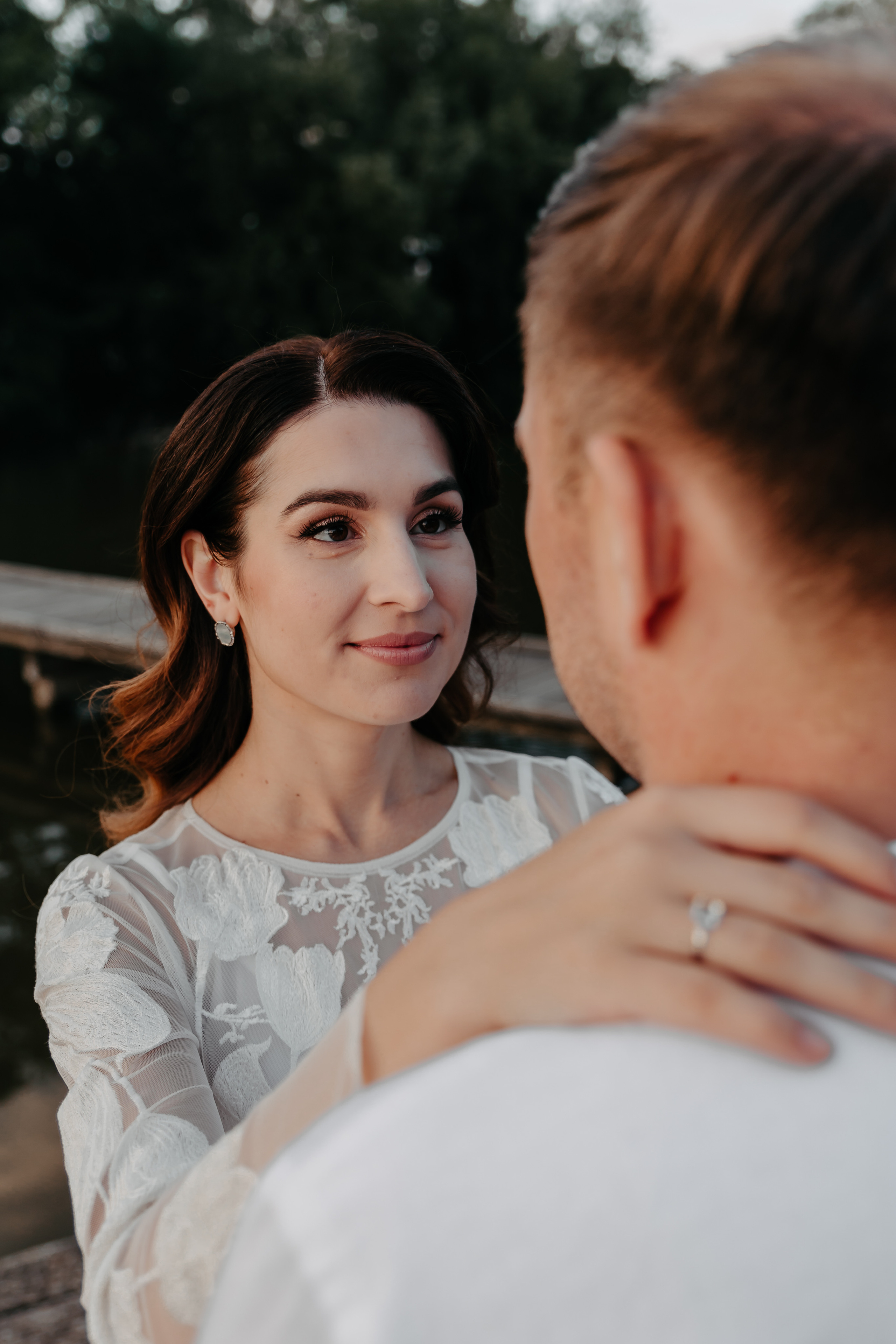Elopement by the lake