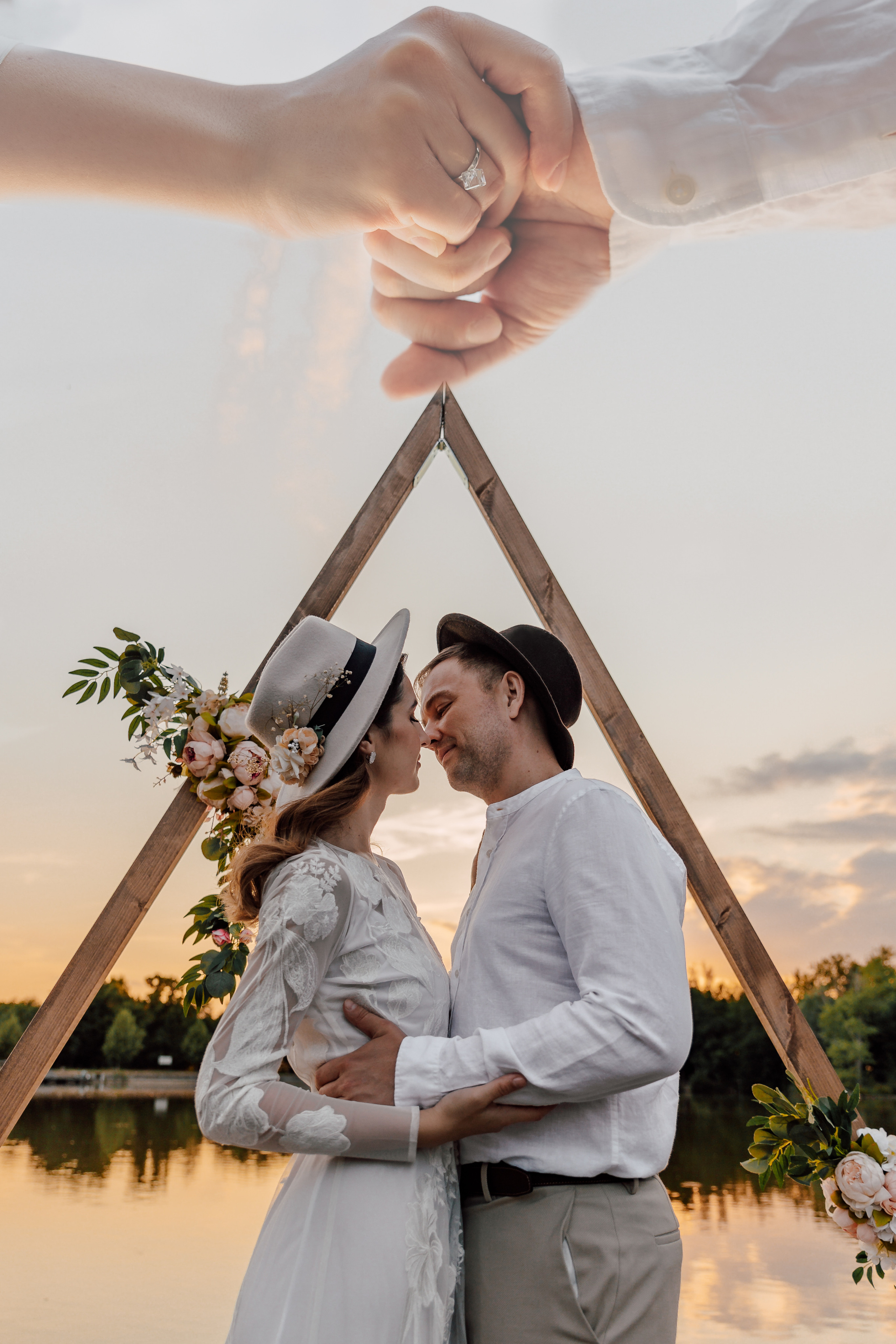 Elopement by the lake