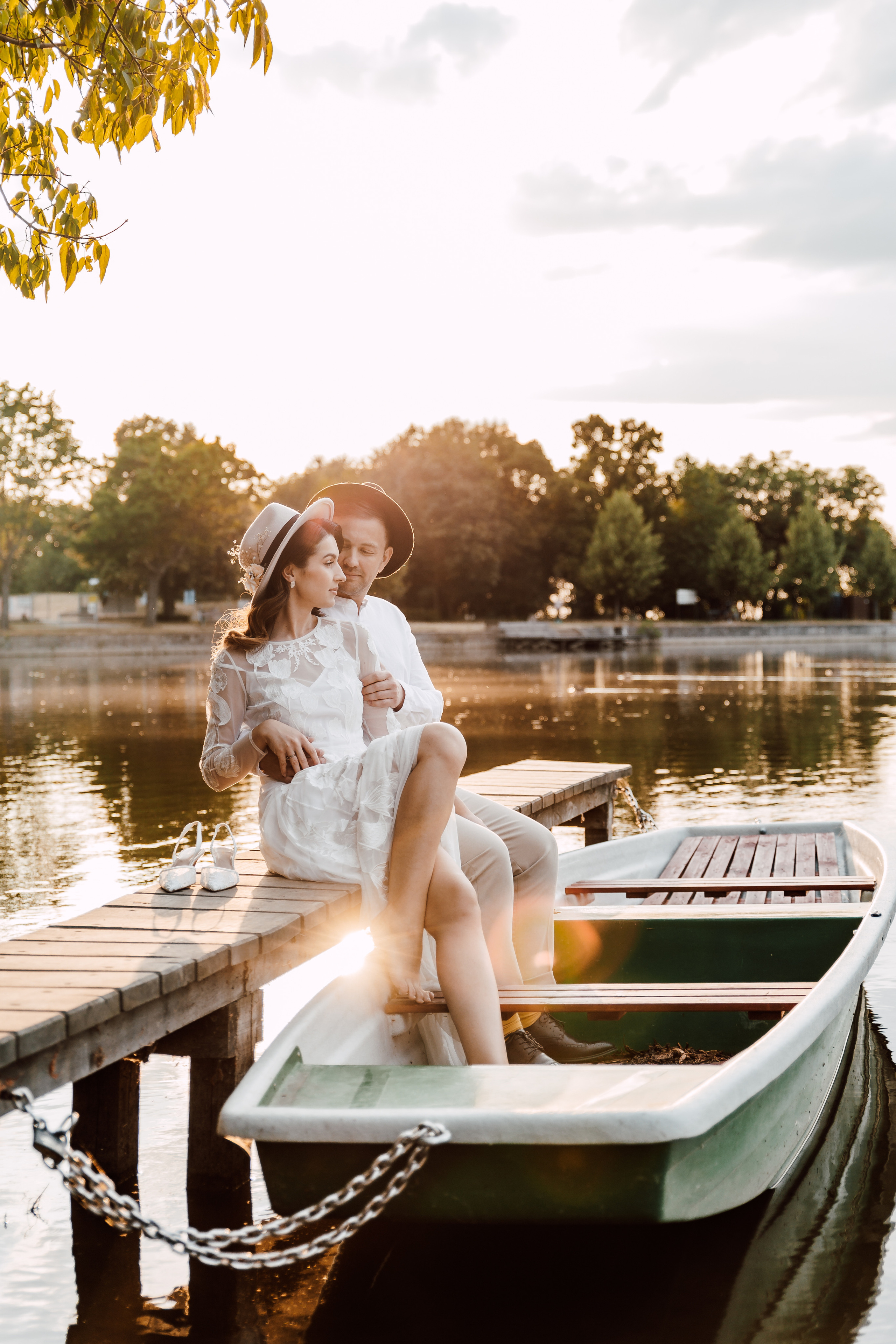 Elopement by the lake
