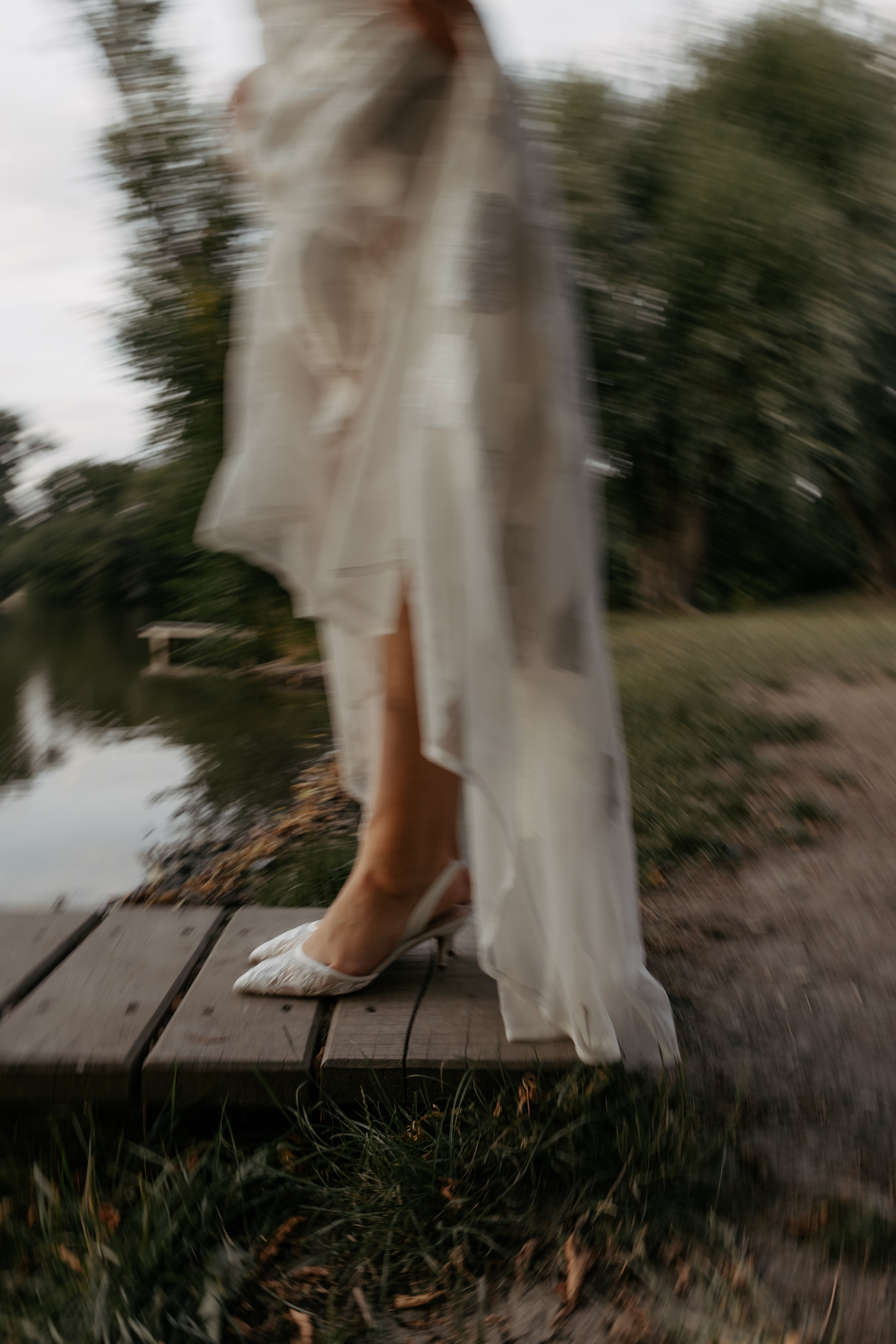 Elopement by the lake