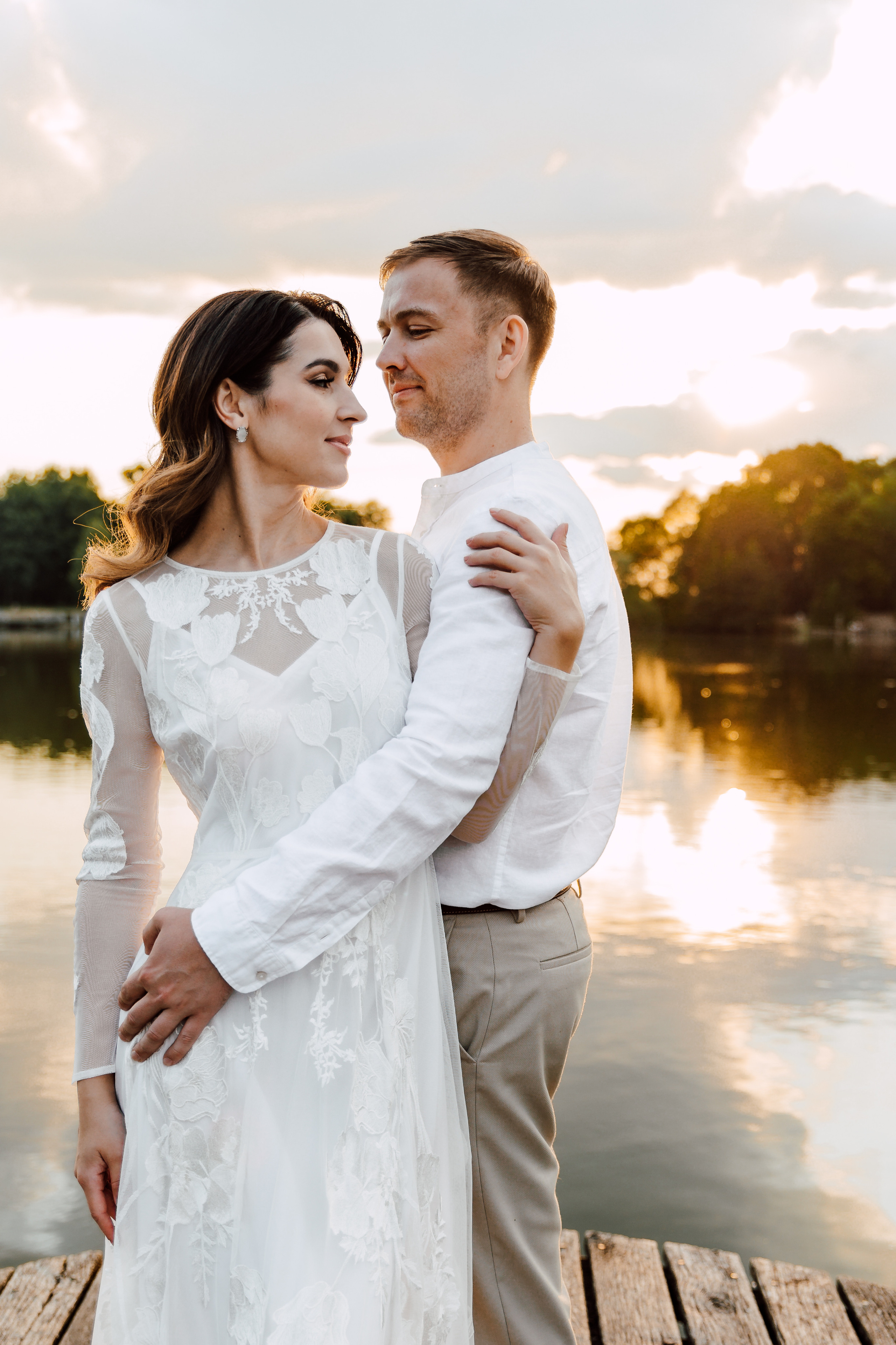 Elopement by the lake