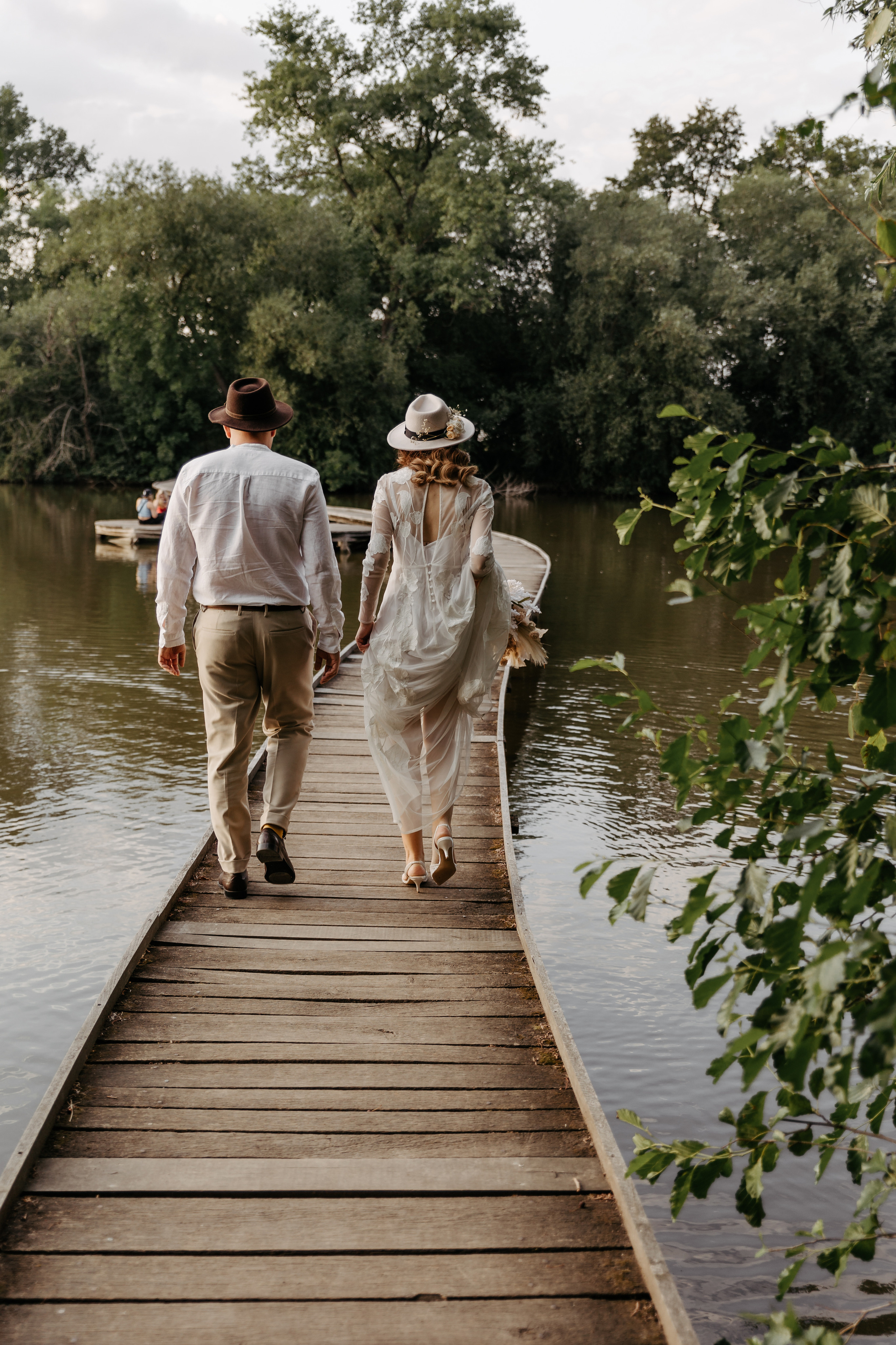 Elopement by the lake