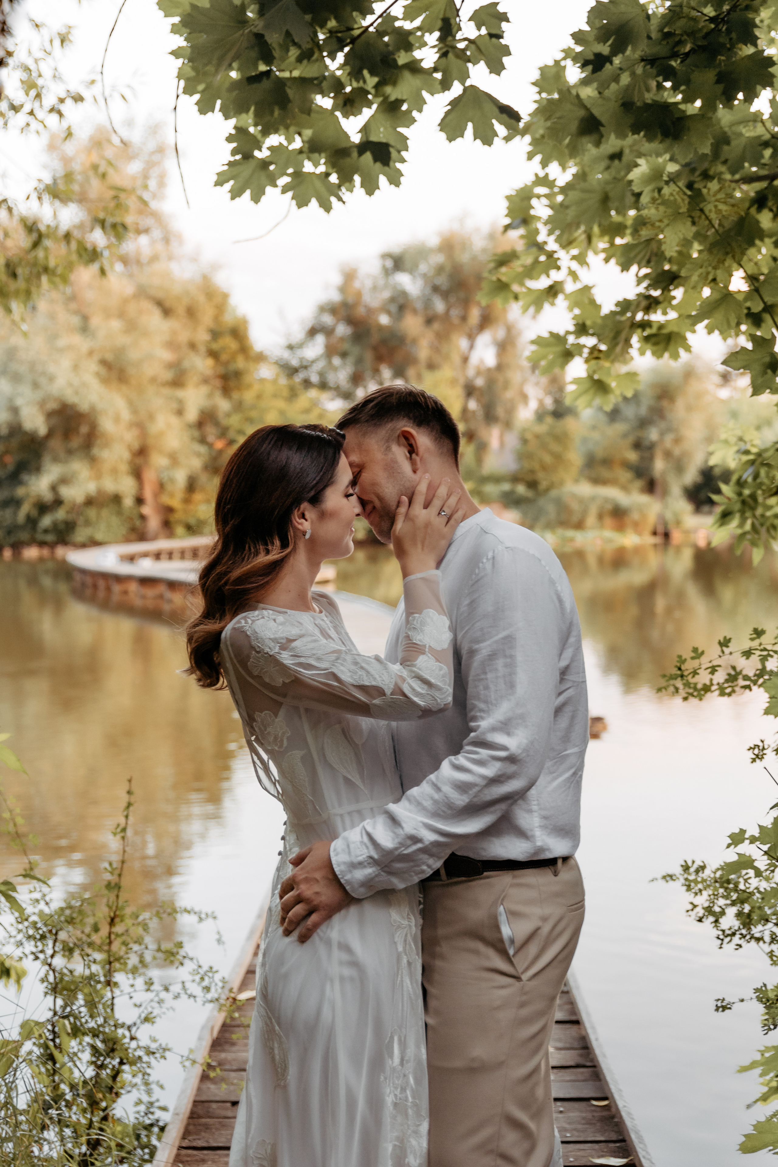 Elopement by the lake