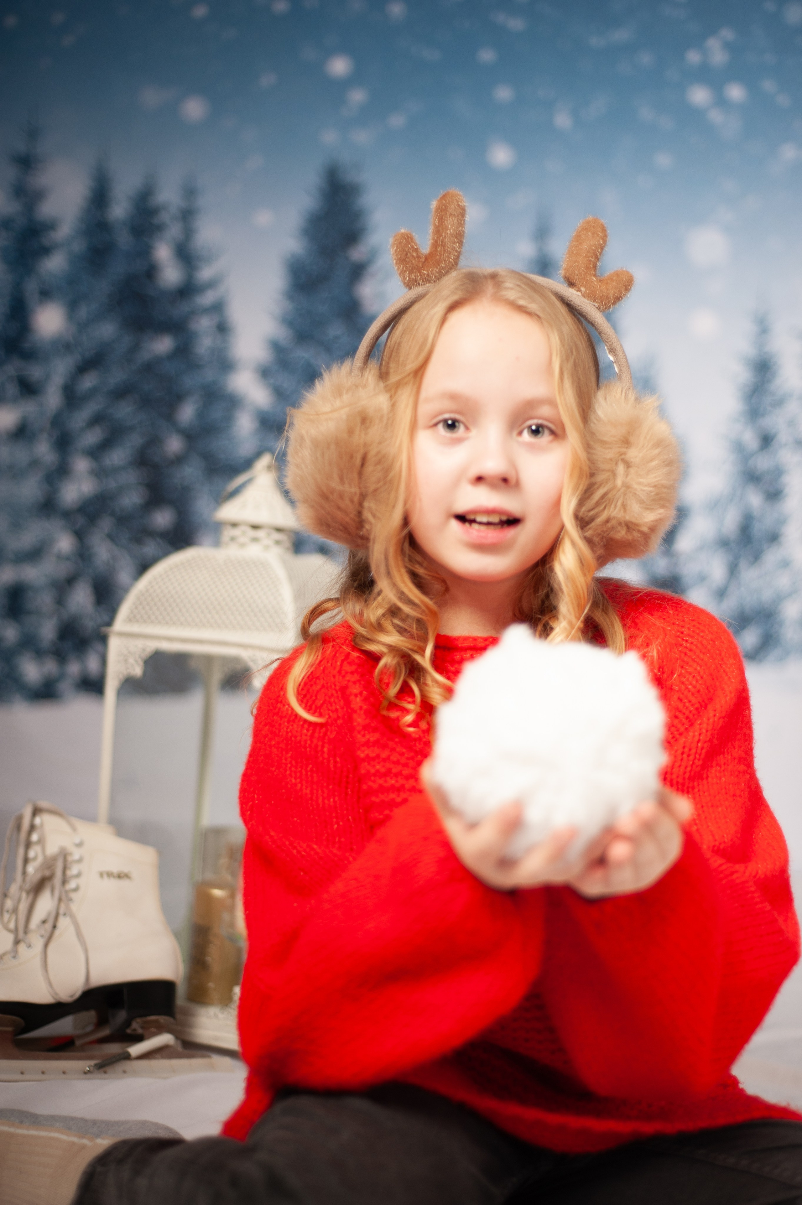 Weihnachtszeit in der Studio. Fotografin aus NRW