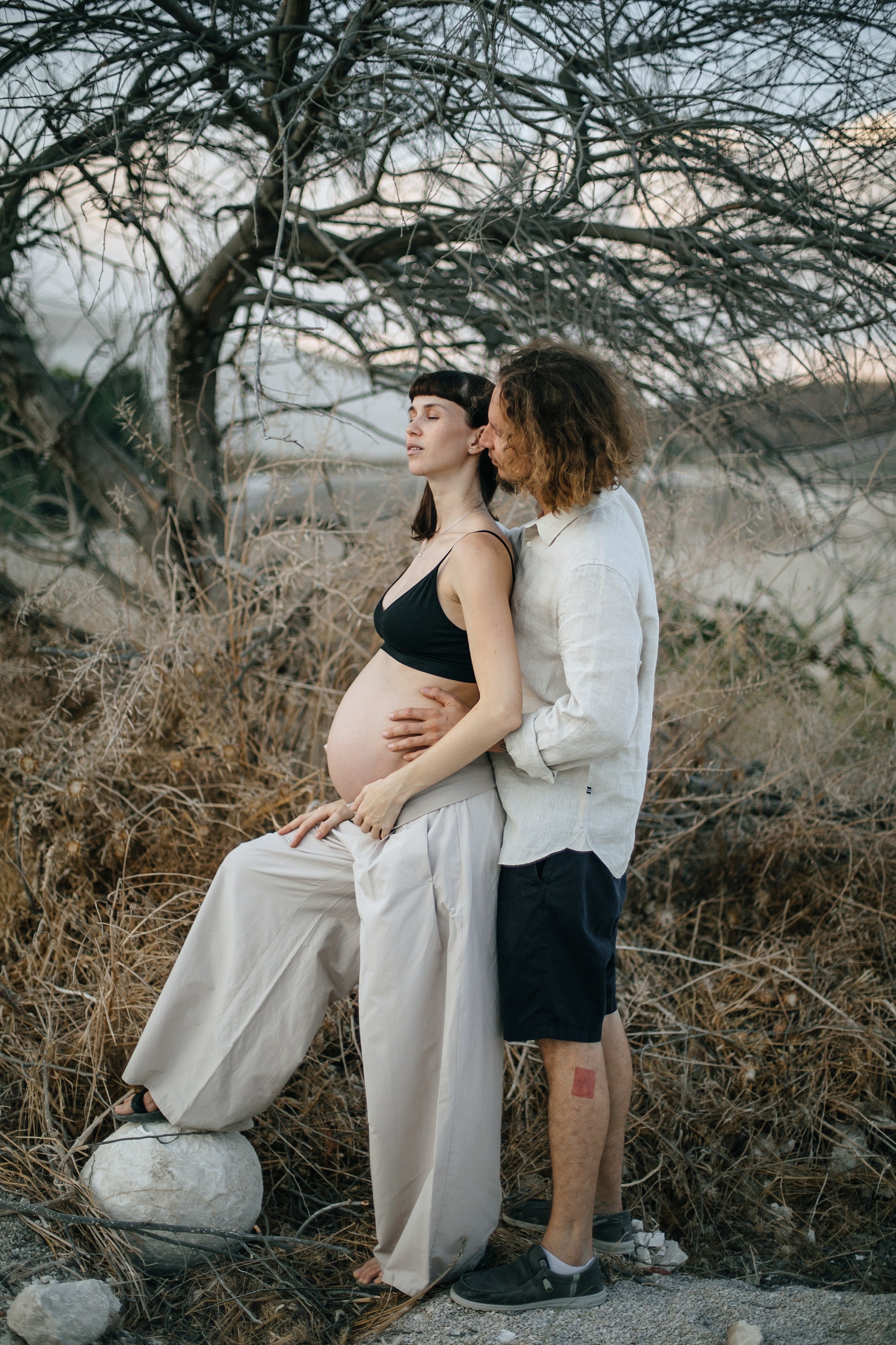 Kiryat Tivon field. Family photographer in Israel