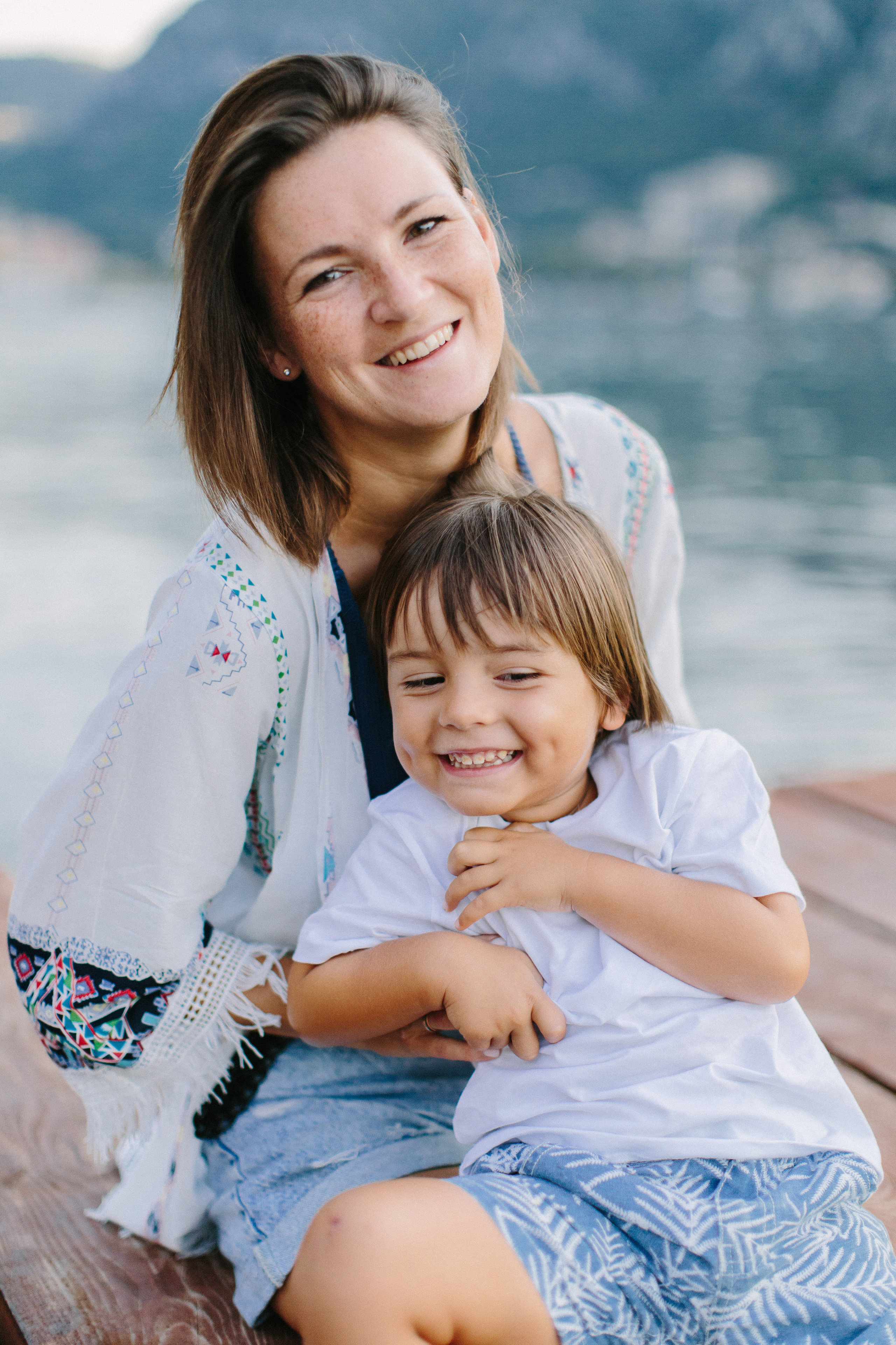 Familienspaziergang am Strand entlang in Montenegro. Maria Chistyakovа — Fotografin in Karlsruhe, Baden-Baden und Umgebung