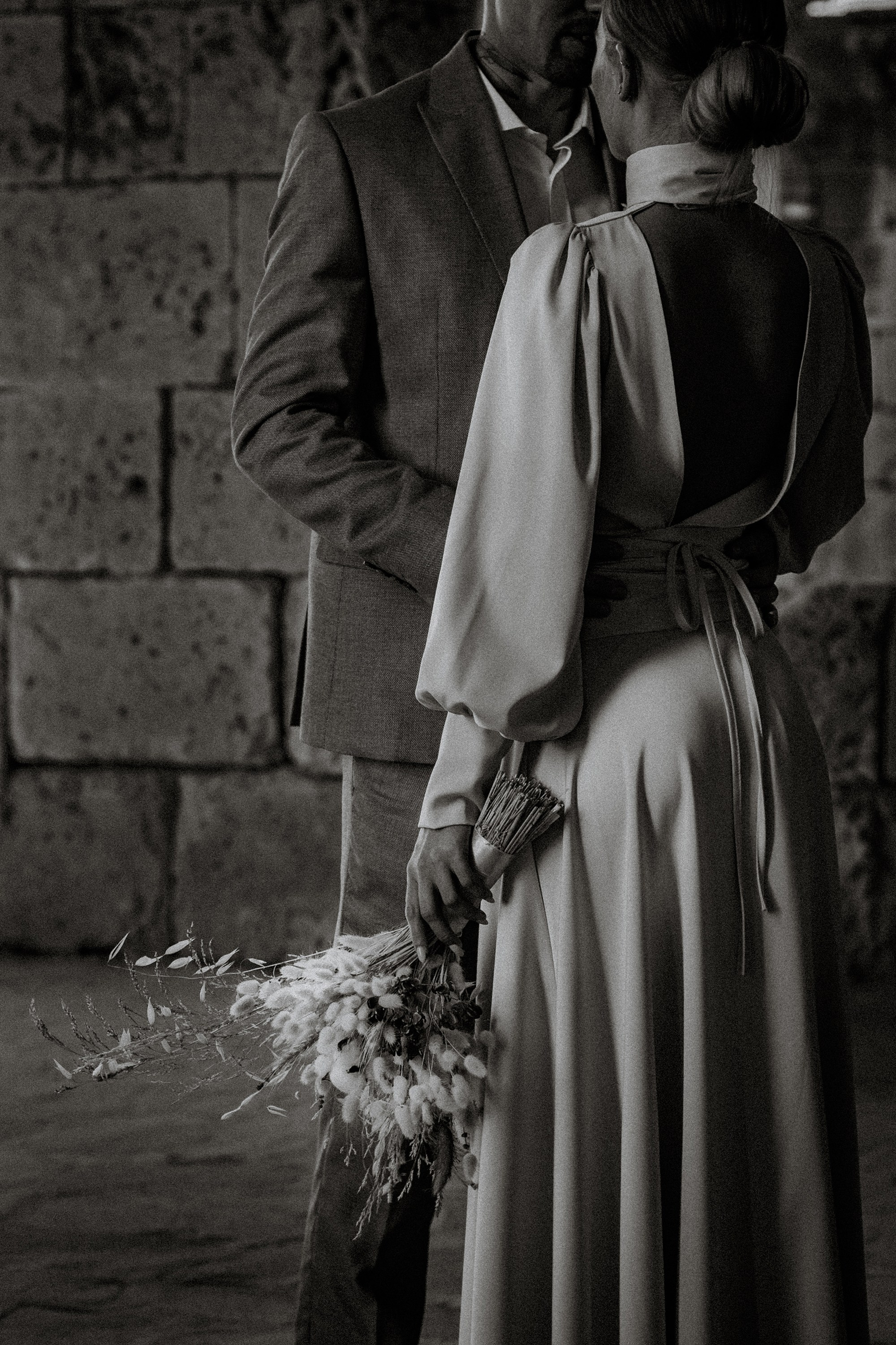 Wedding photosession of the newlyweds