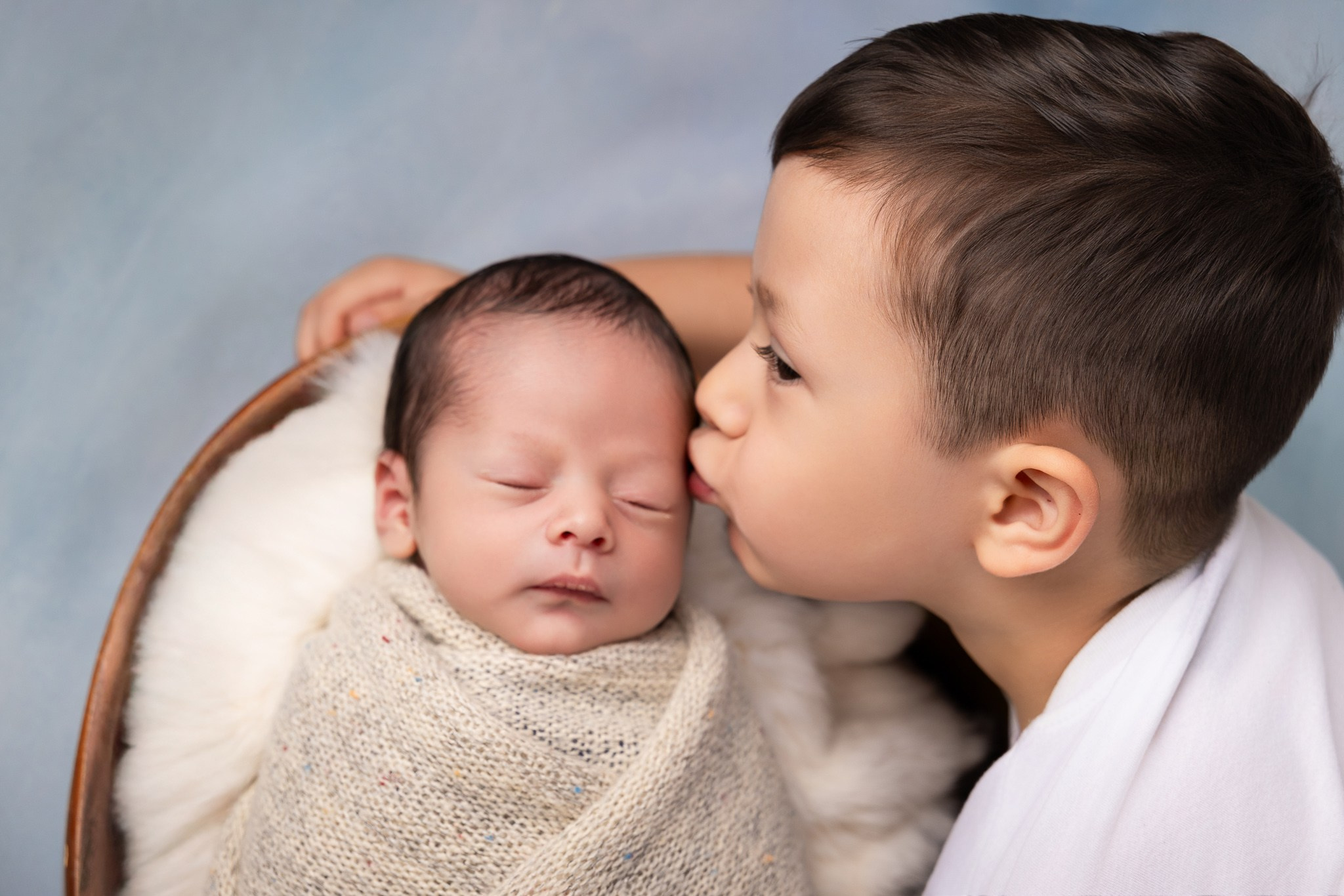 Angel Newborn Photoshoot. Professional family, maternity & newborn photographer in North Charleston, SC, creating timeless portraits