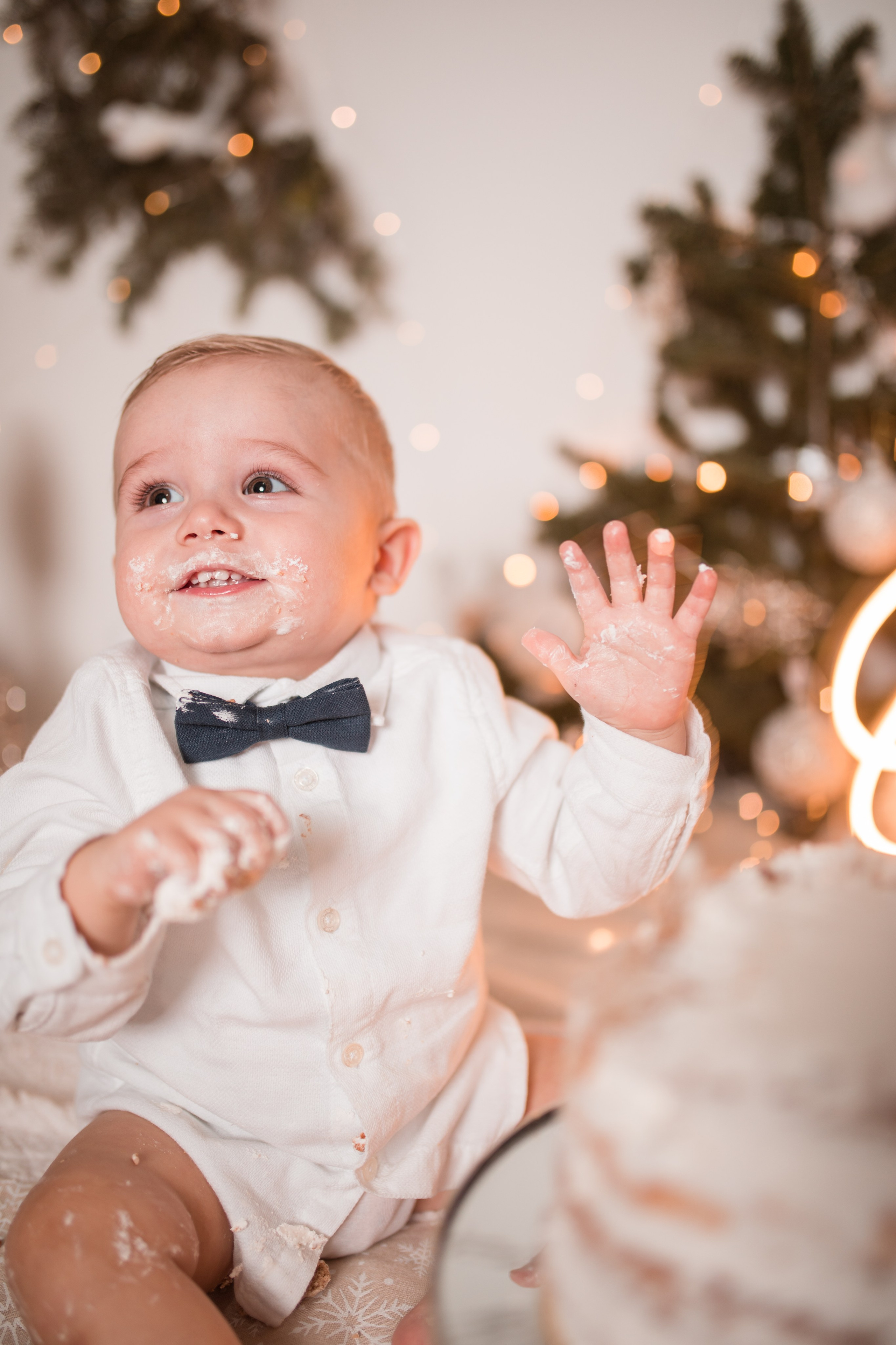 ILIJA 1TH BIRTHDAY SMASH CAKE. HOME