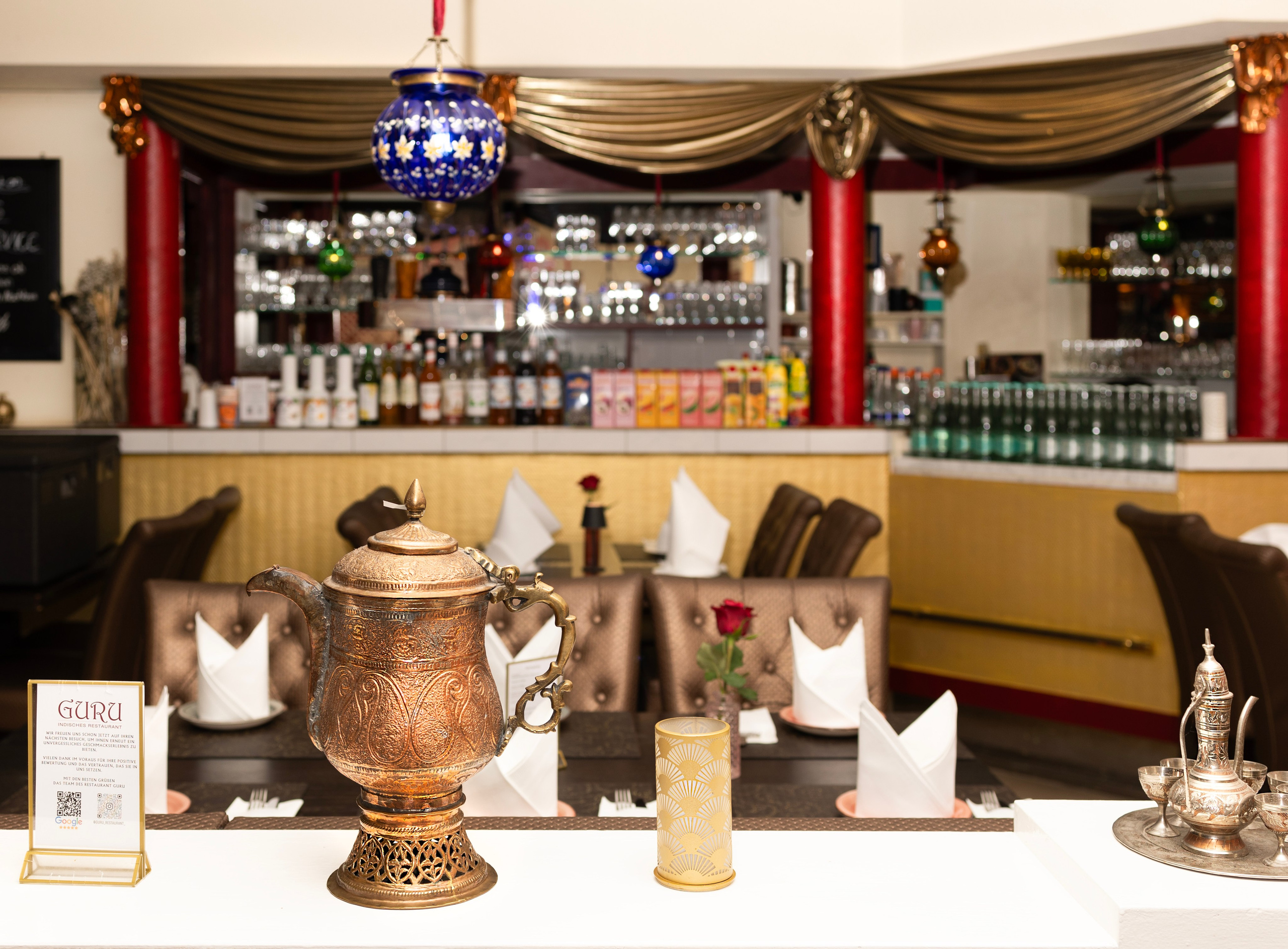 Indisches Restaurant Guru. Photographer in Munich