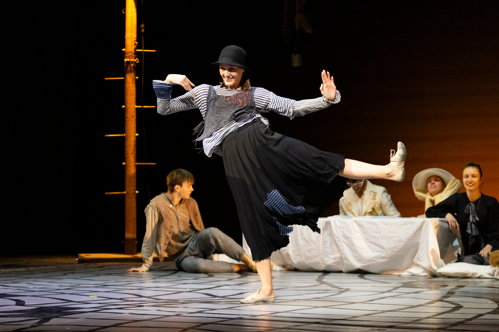 La Strada. Ballet and artistic photographer in Prague Francesco Sanvito