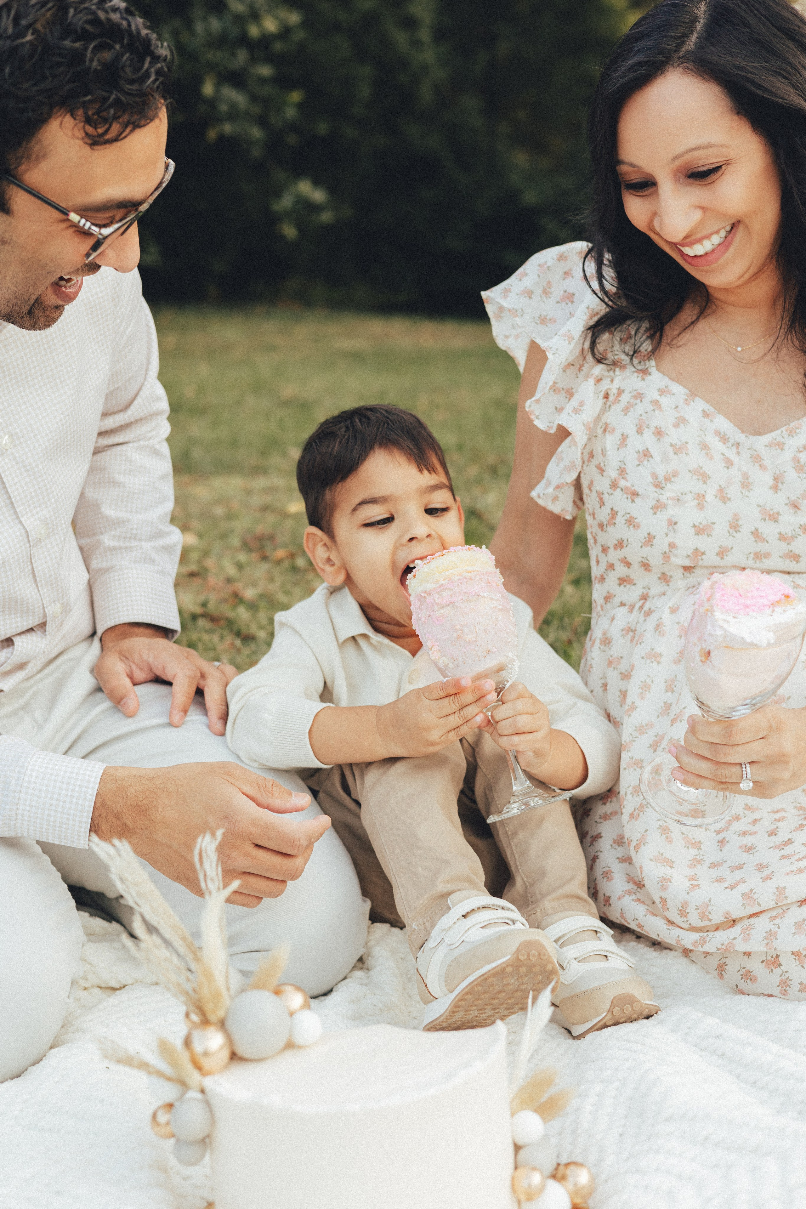 Patel gender reveal. Sara Eulalia | Virginia Photographer