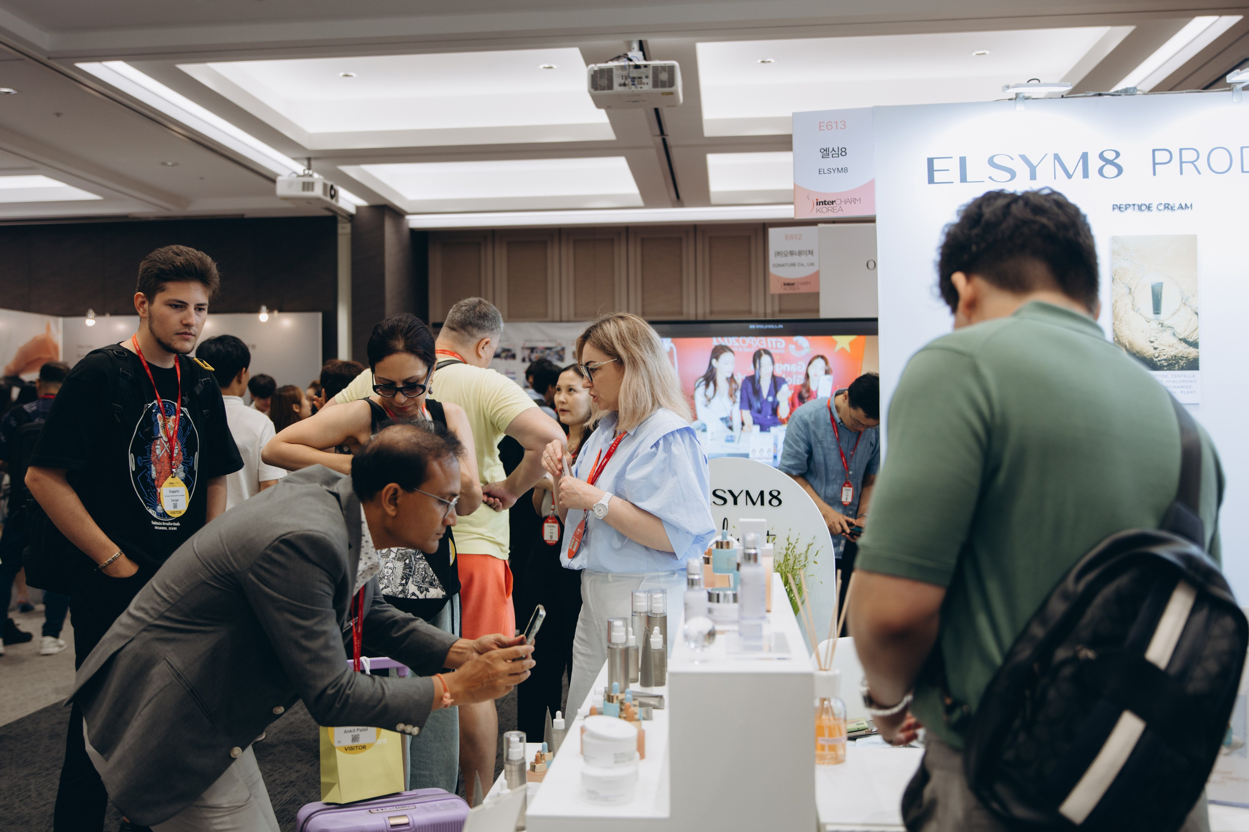 Inter charm Korea 2024 (ELSYM8). Portrait photographer in South Korea Olga Lian