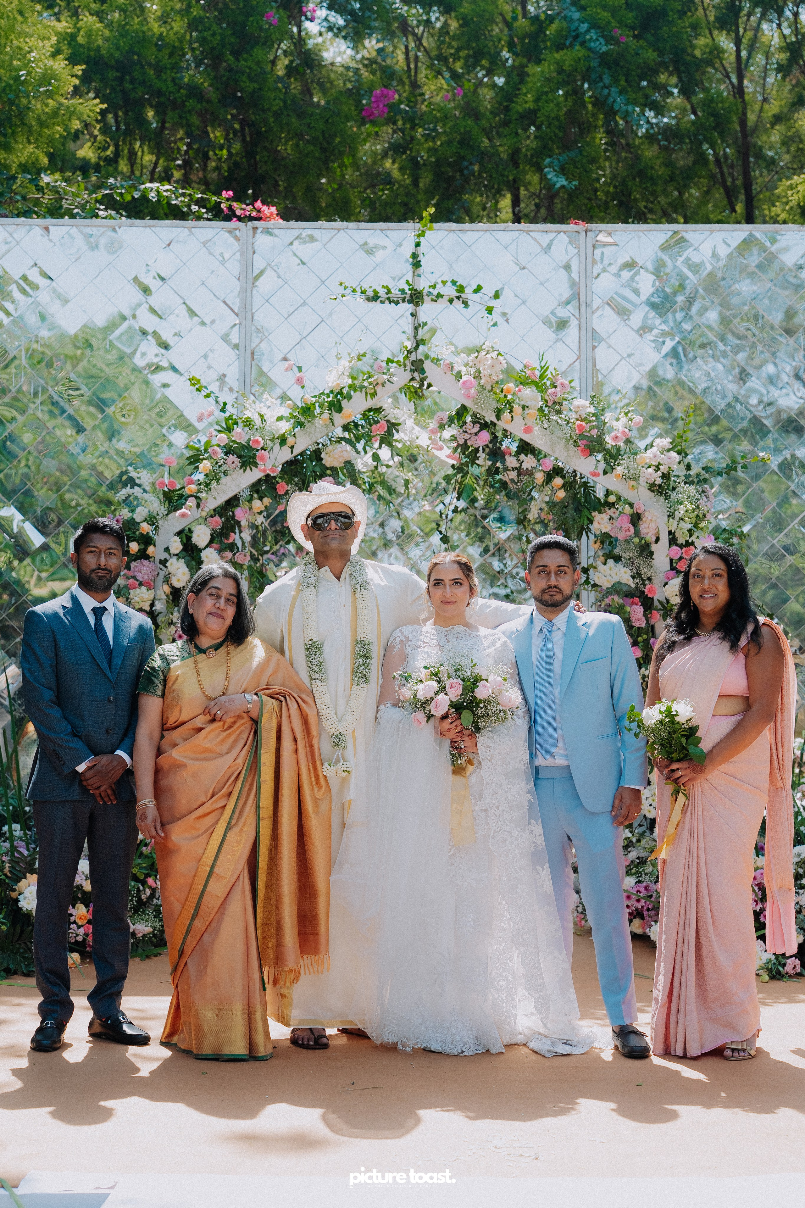 Blessing of Rajiv & Aashna. Fine art Wedding Photographers in India & Canada