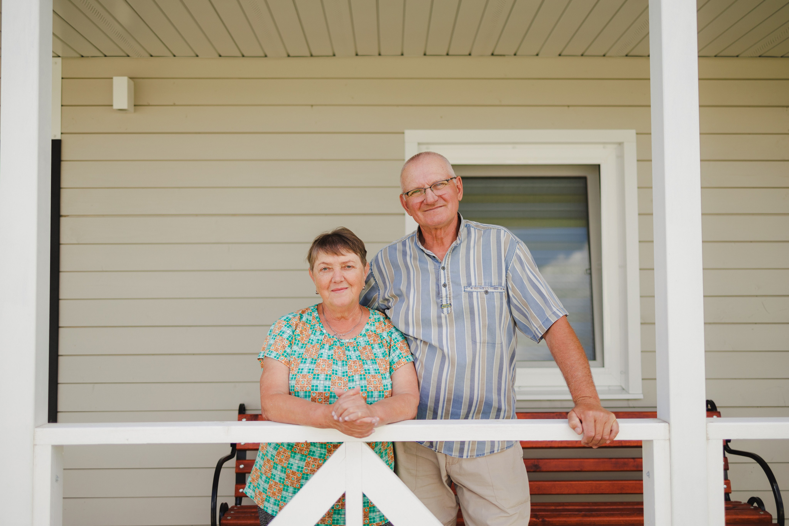 Family Kalinski. Senior Chudo Village