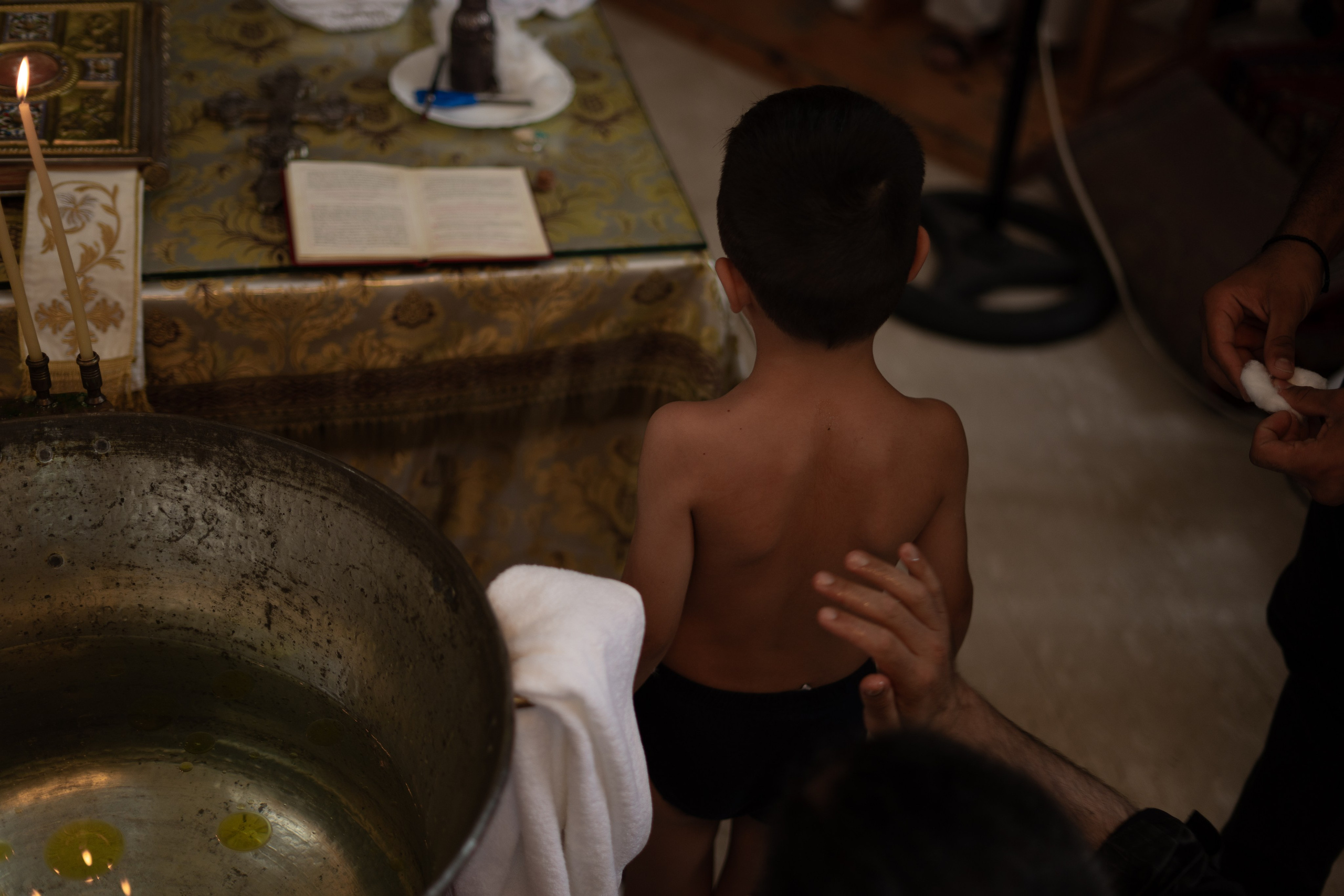 George's baptism day (short report). Ваш Фотограф на Кипре, Нино Келесиду