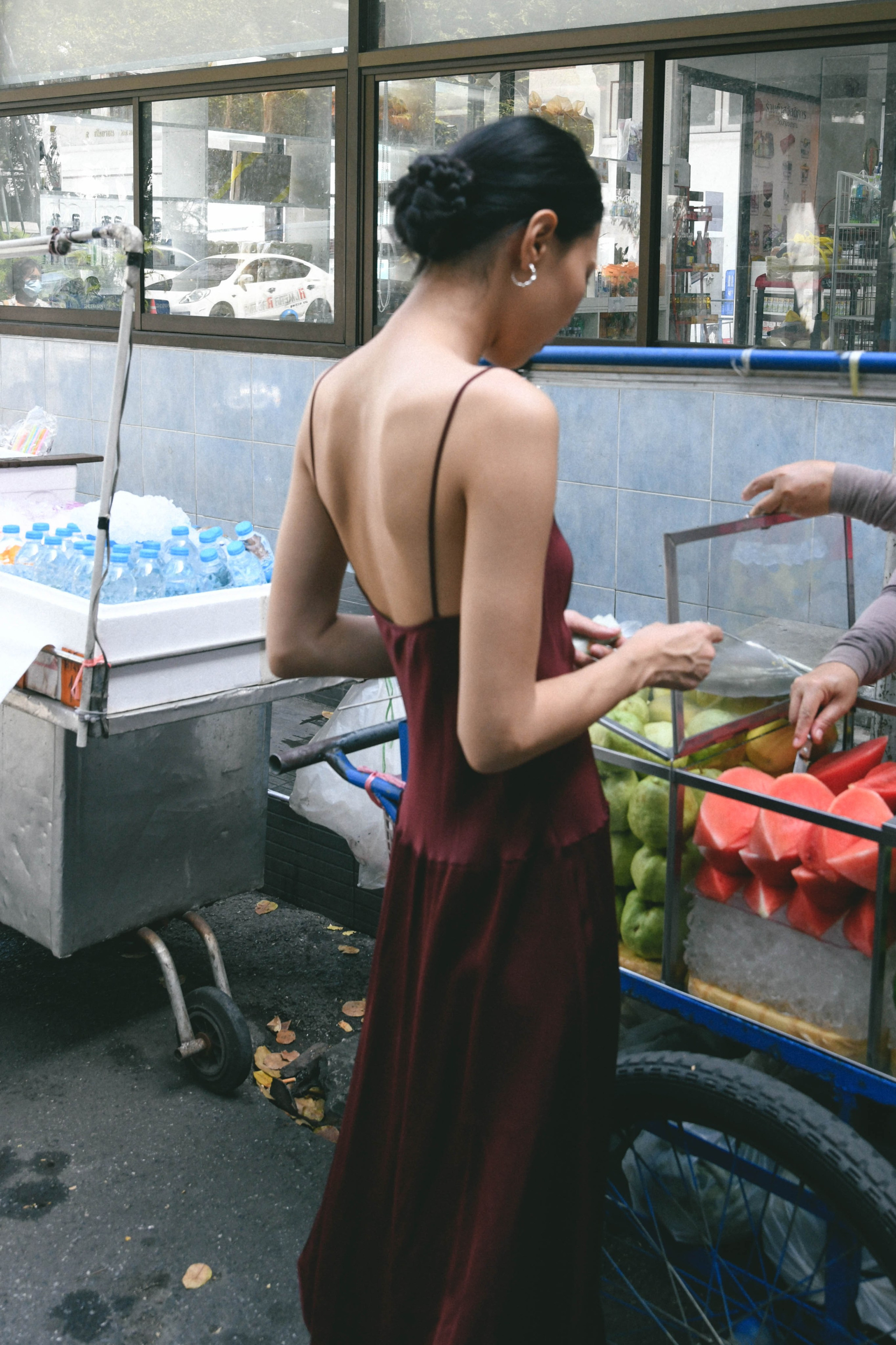 Street for Wiktoria Tao jewelry. Stylist