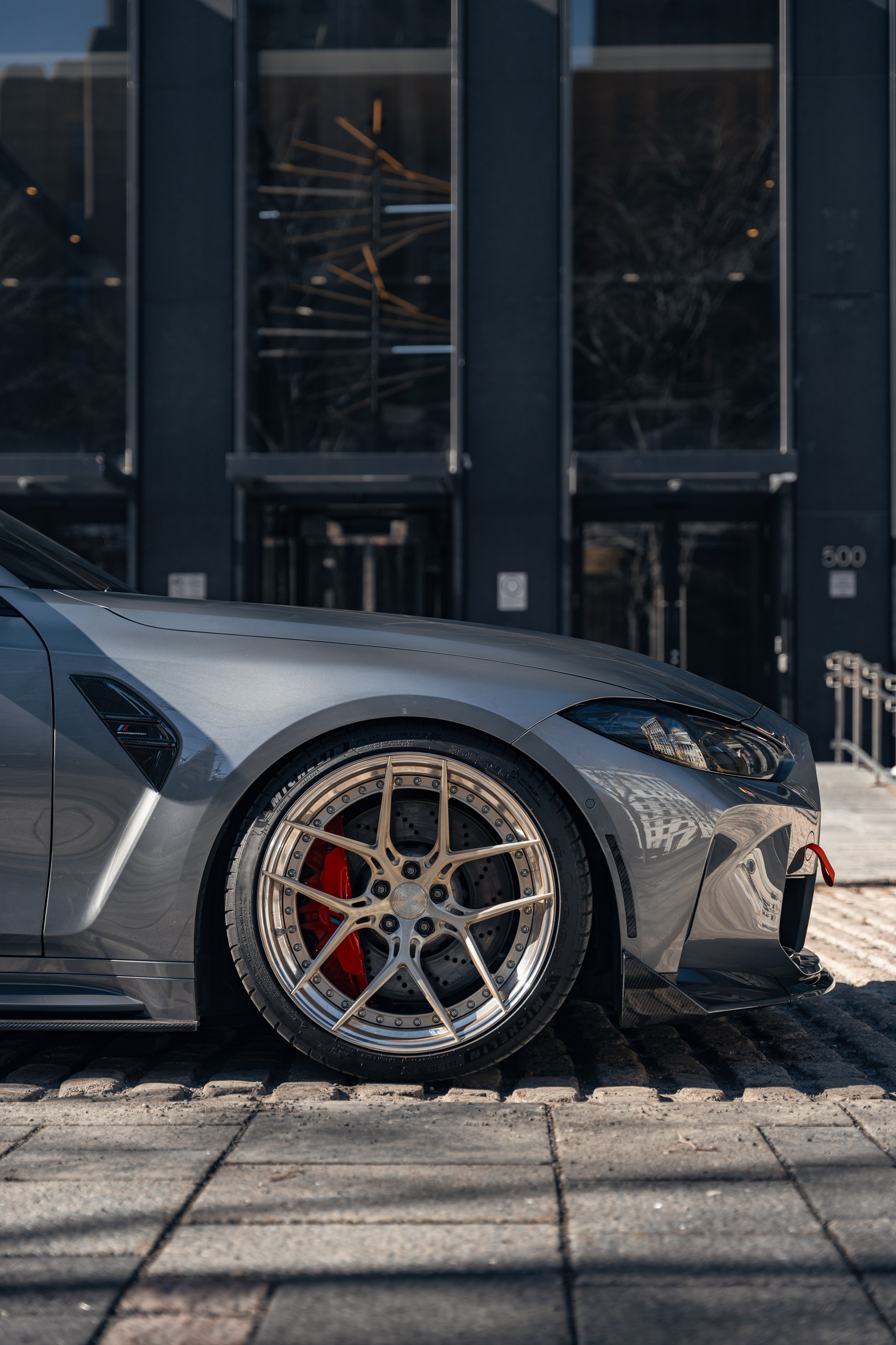 BMW M3 G80 Downtown Montreal. Photographer in Paris — Vitalii Motruk