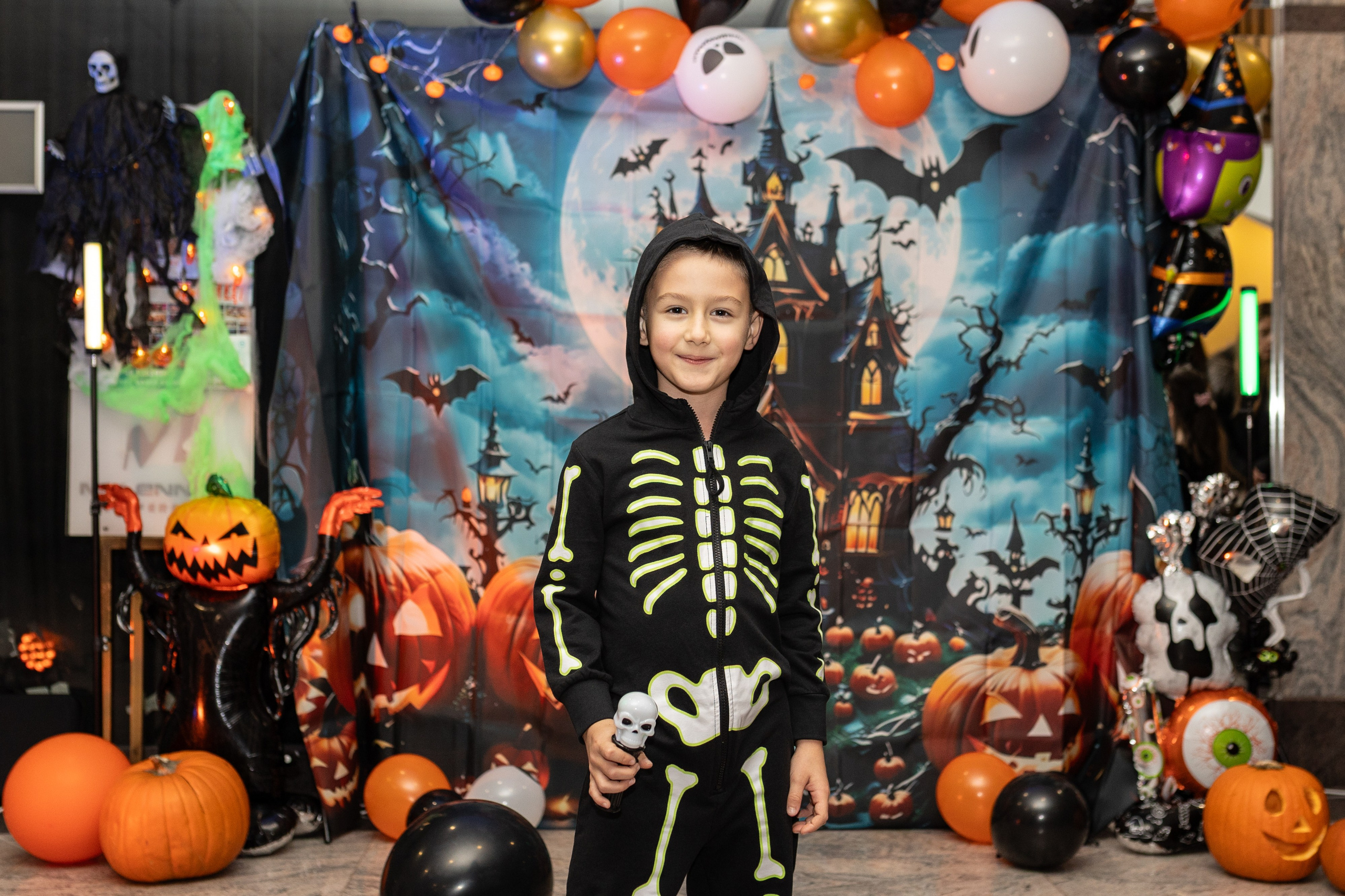 Leo dance studio Helloween 2025. Семейный и детский фотограф в Варшаве Мила Бобровская