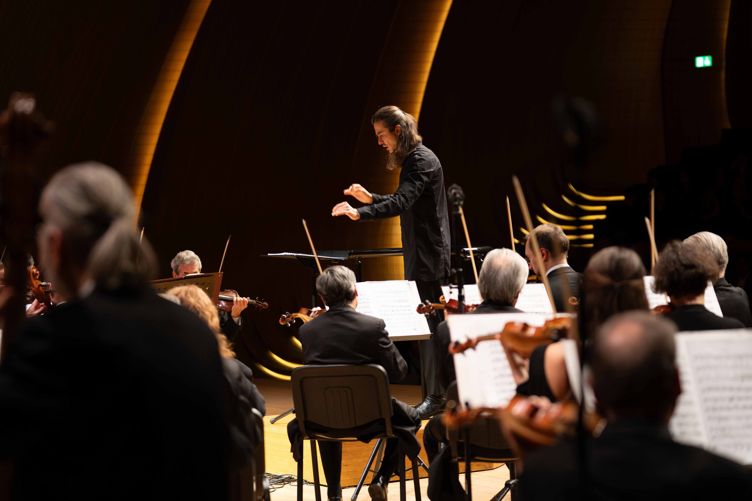 The Tchaikovsky Academic Grand Symphony Orchestra in Baku. Wedding&Event photographer Ismail Rzayev in Baku
