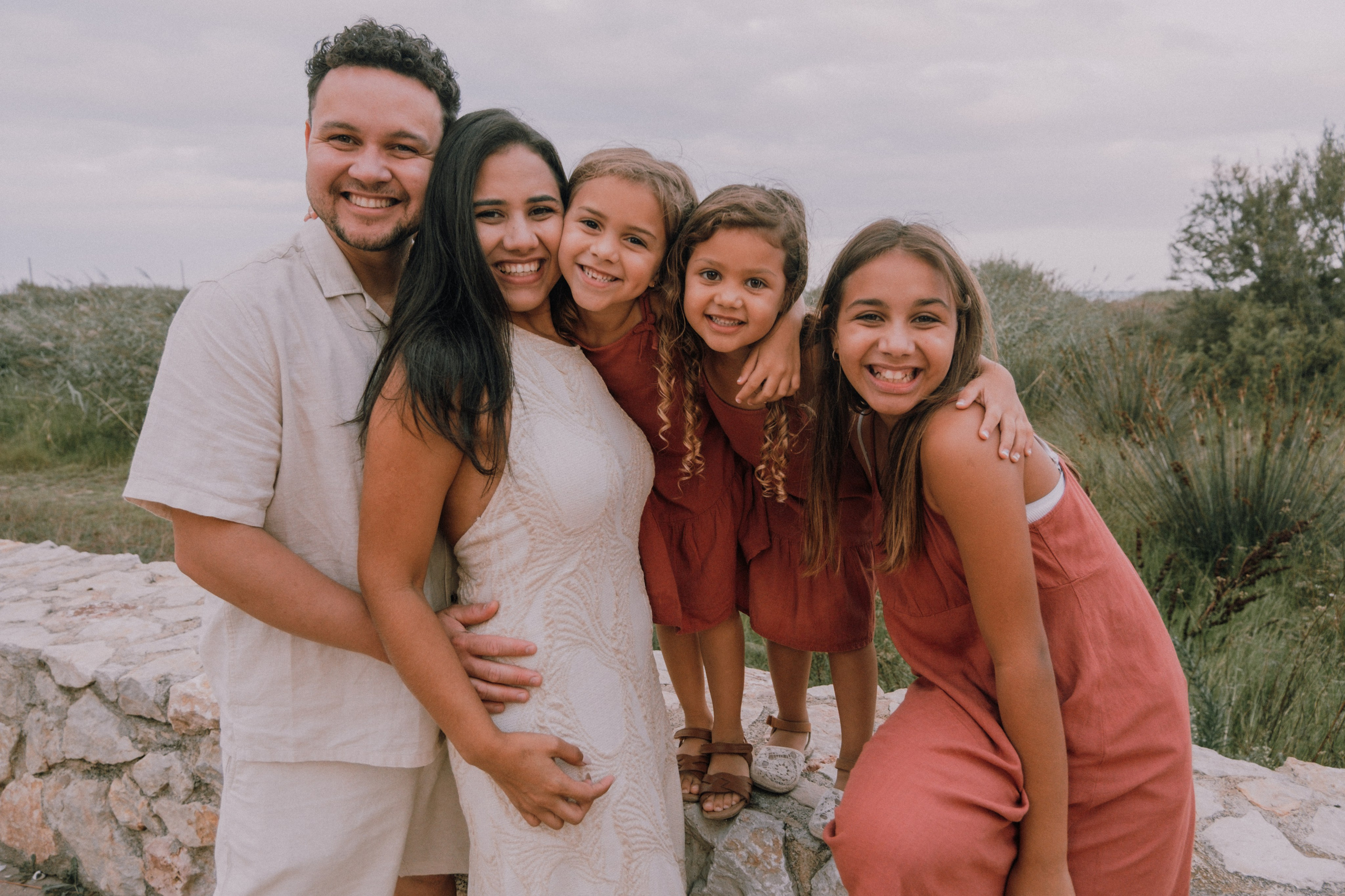 Семейная фотосессия на пляже. Профессиональная фотосъемка в Калафелле — Елена Медведева