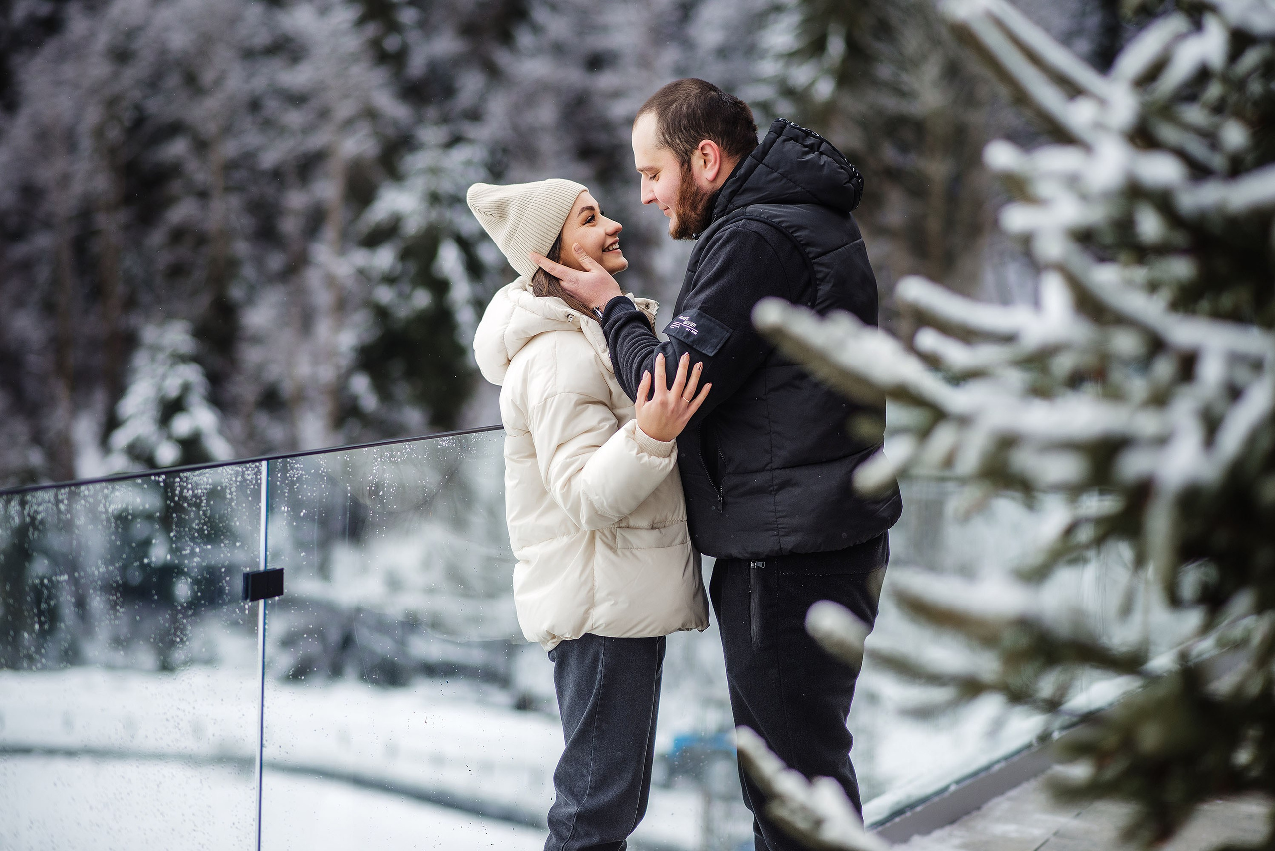 Освідчення Назар та Іванна Буковель. Весільний та портретний фотограф Кизим Арсен