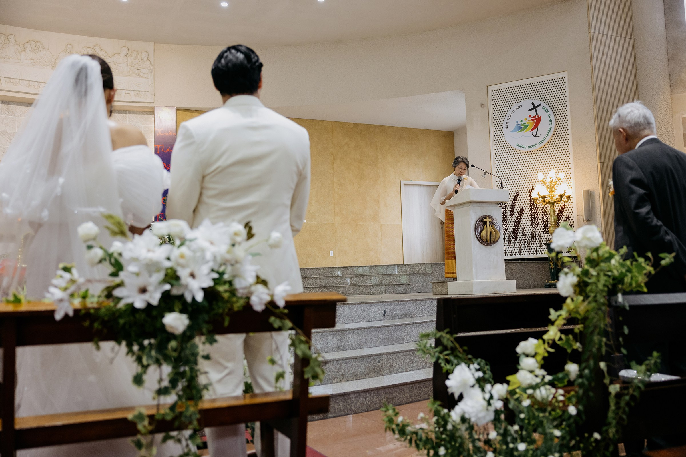 Church Wedding / Nica & Xavier. Nhiếp ảnh gia đám cưới hàng đầu tại Thành Phố Hồ Chí Minh