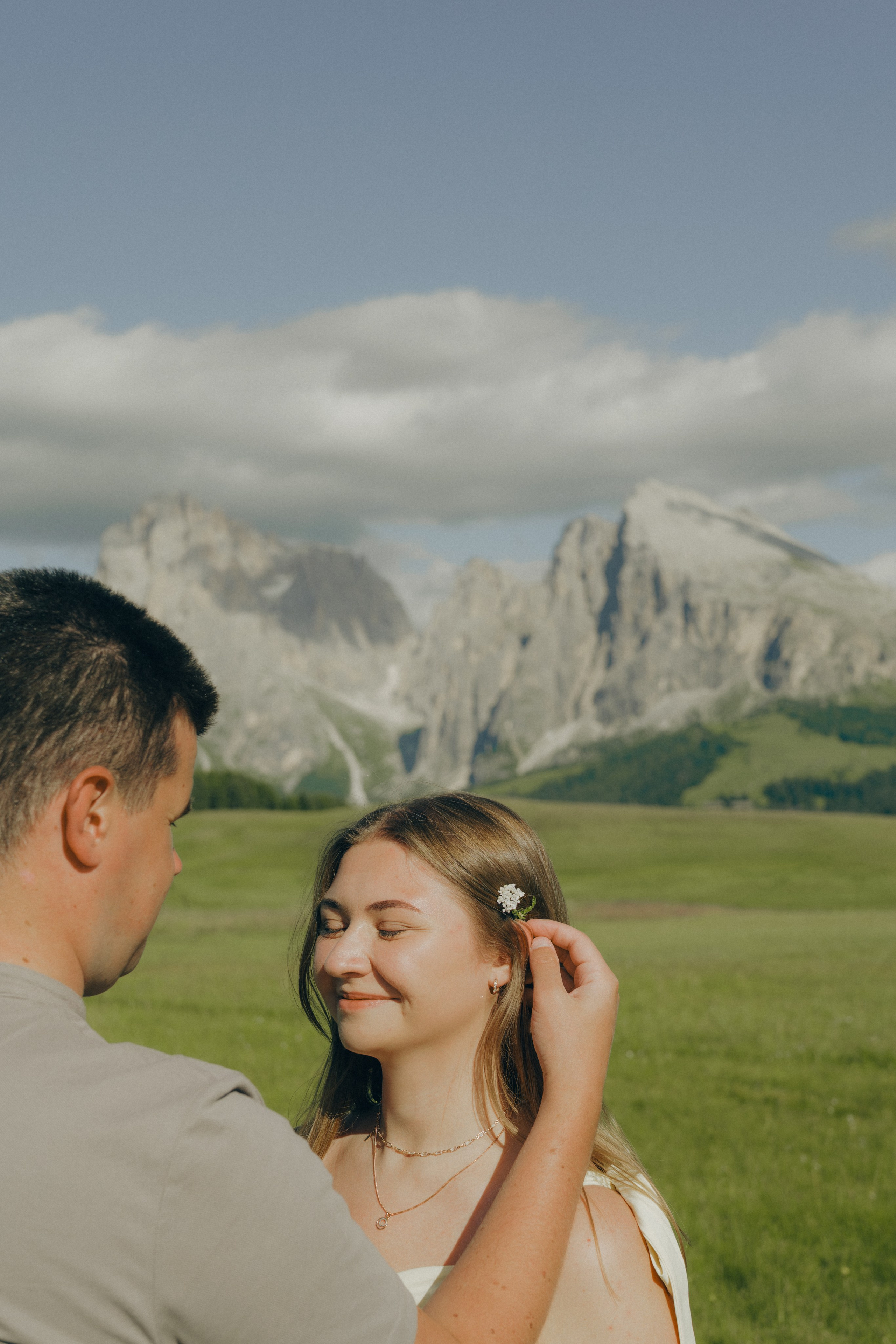 Proposal and engagement photographer in val Gardena