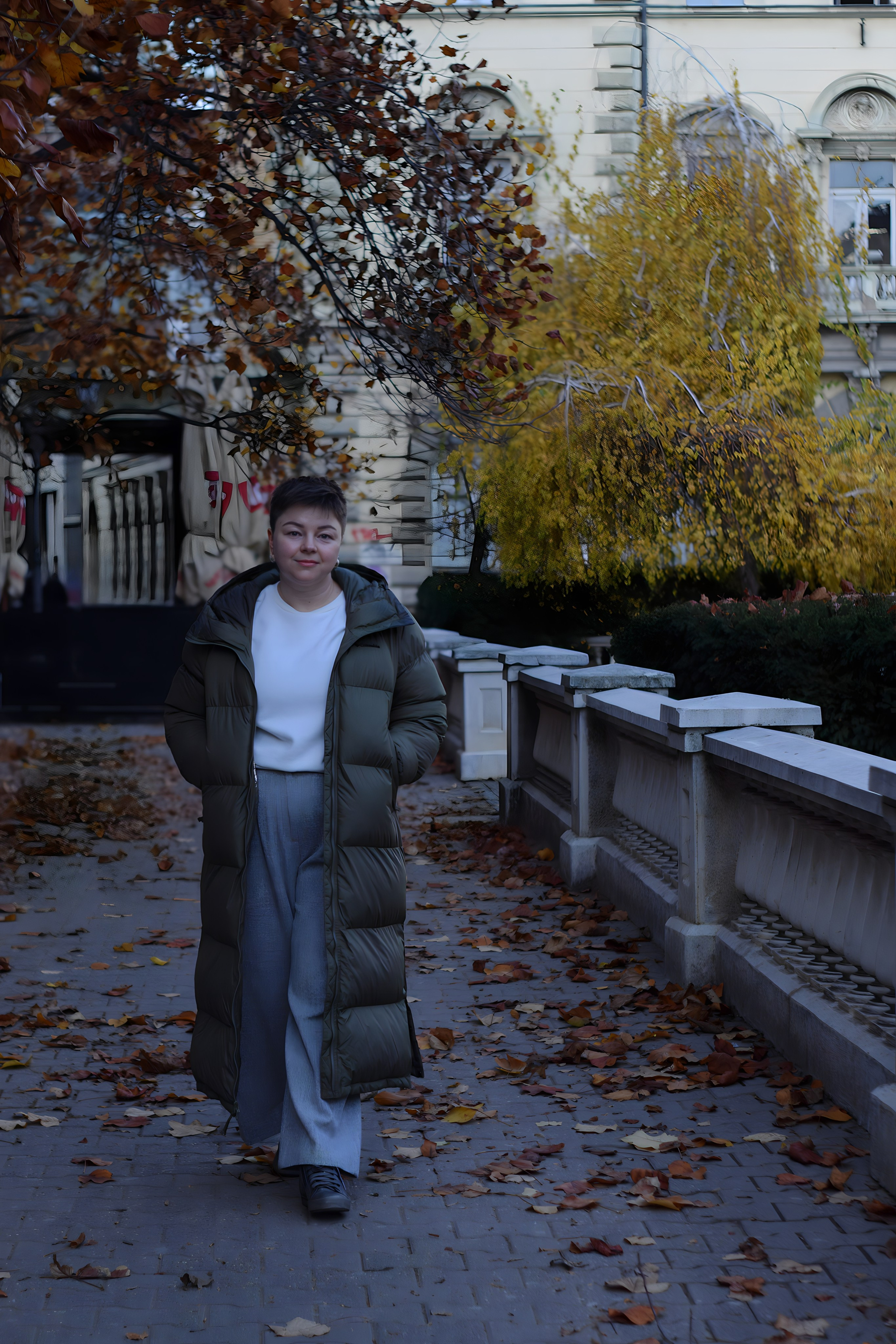 Walking with camera with Elena, Novi Sad, Serbia. Виктория Федосеенко, фотограф в Сербии