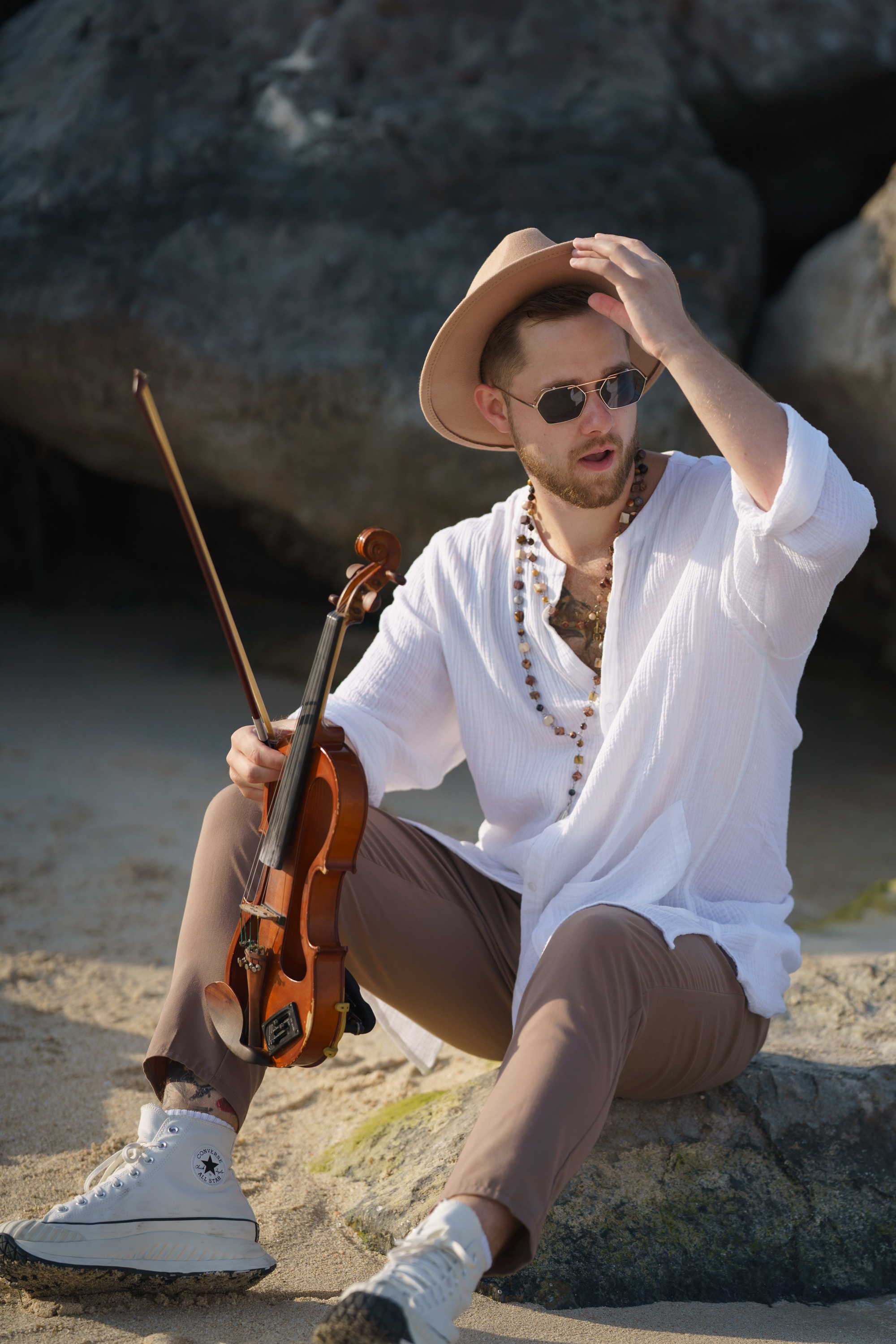 Photoshoot for music posters. Tatiana Smirnova — Photographer